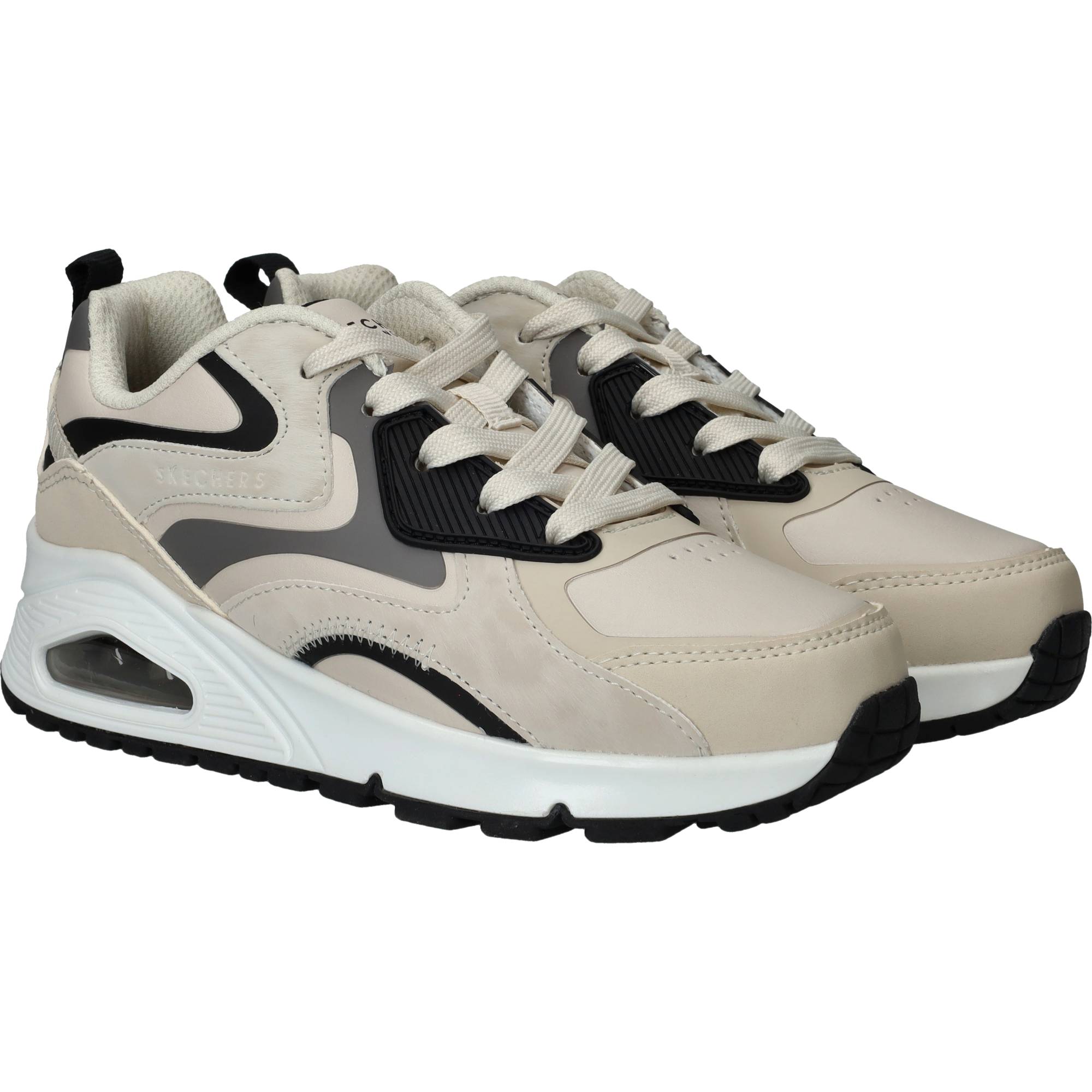 Skechers Uno Gen1 Color Surge Sneakers Jongens Beige