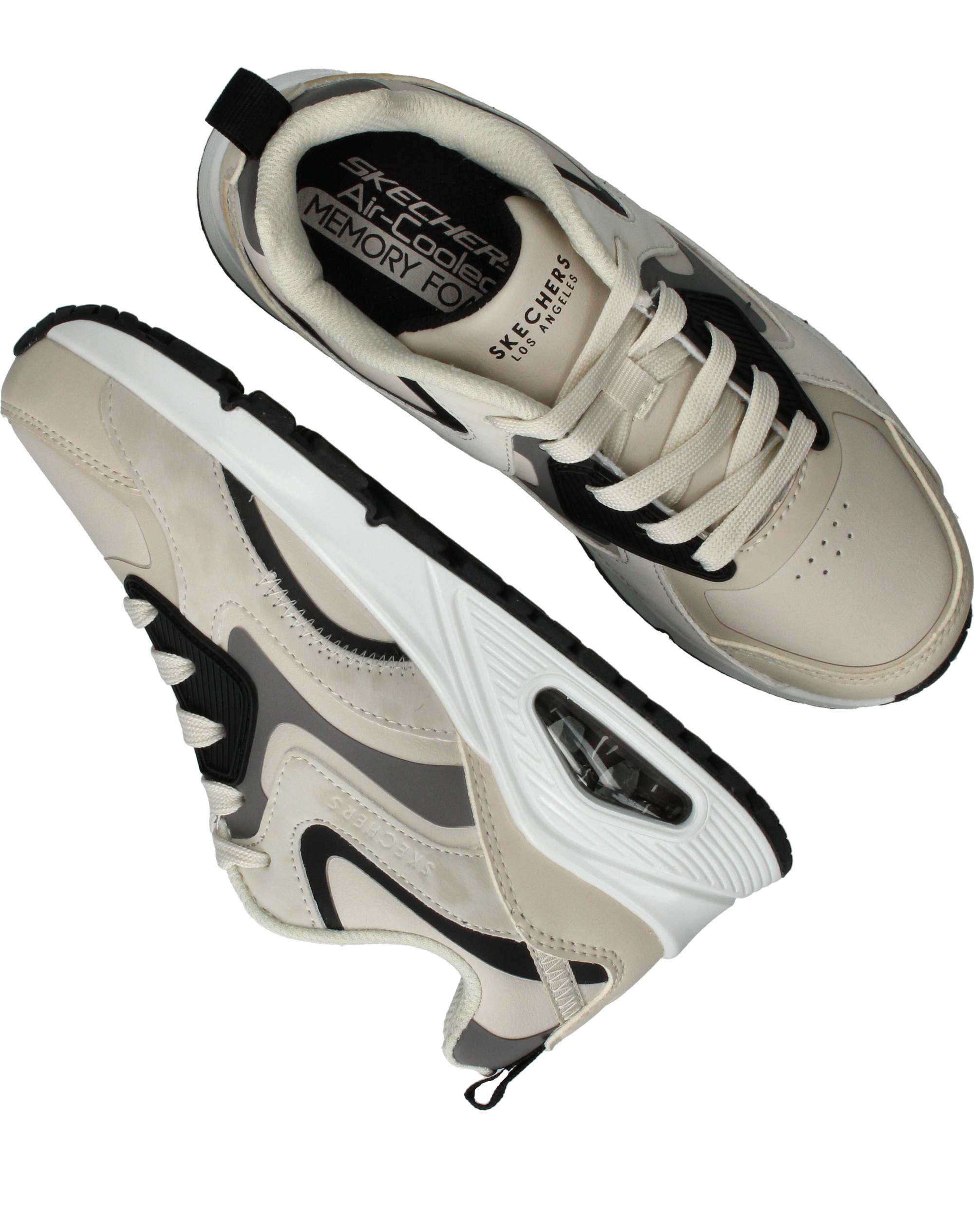 Skechers Uno Gen1 Color Surge Sneakers Jongens Beige – foto 3