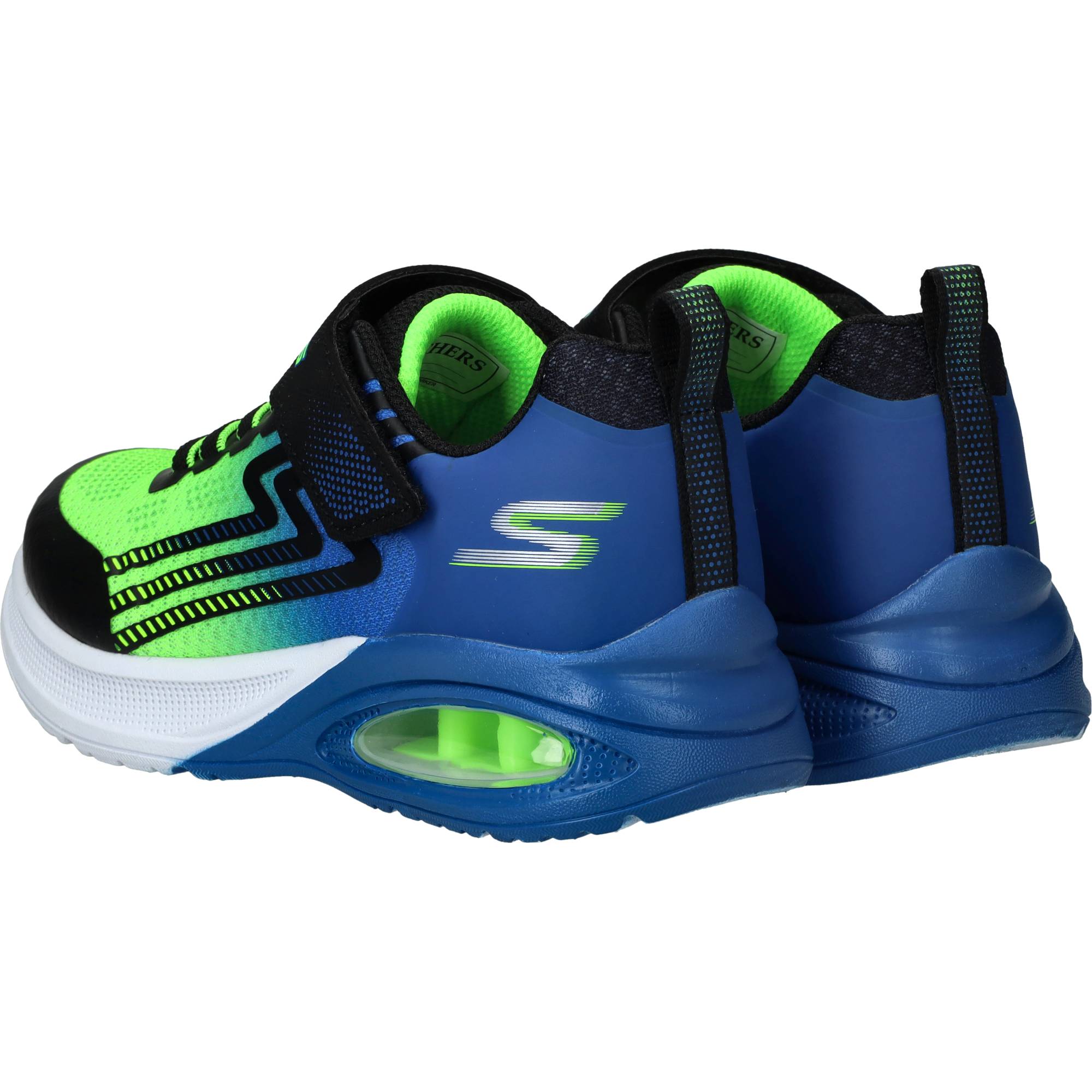 Skechers Microspec Max Advance Sneakers Jongens Groen, sneaker voor jongens – foto 3