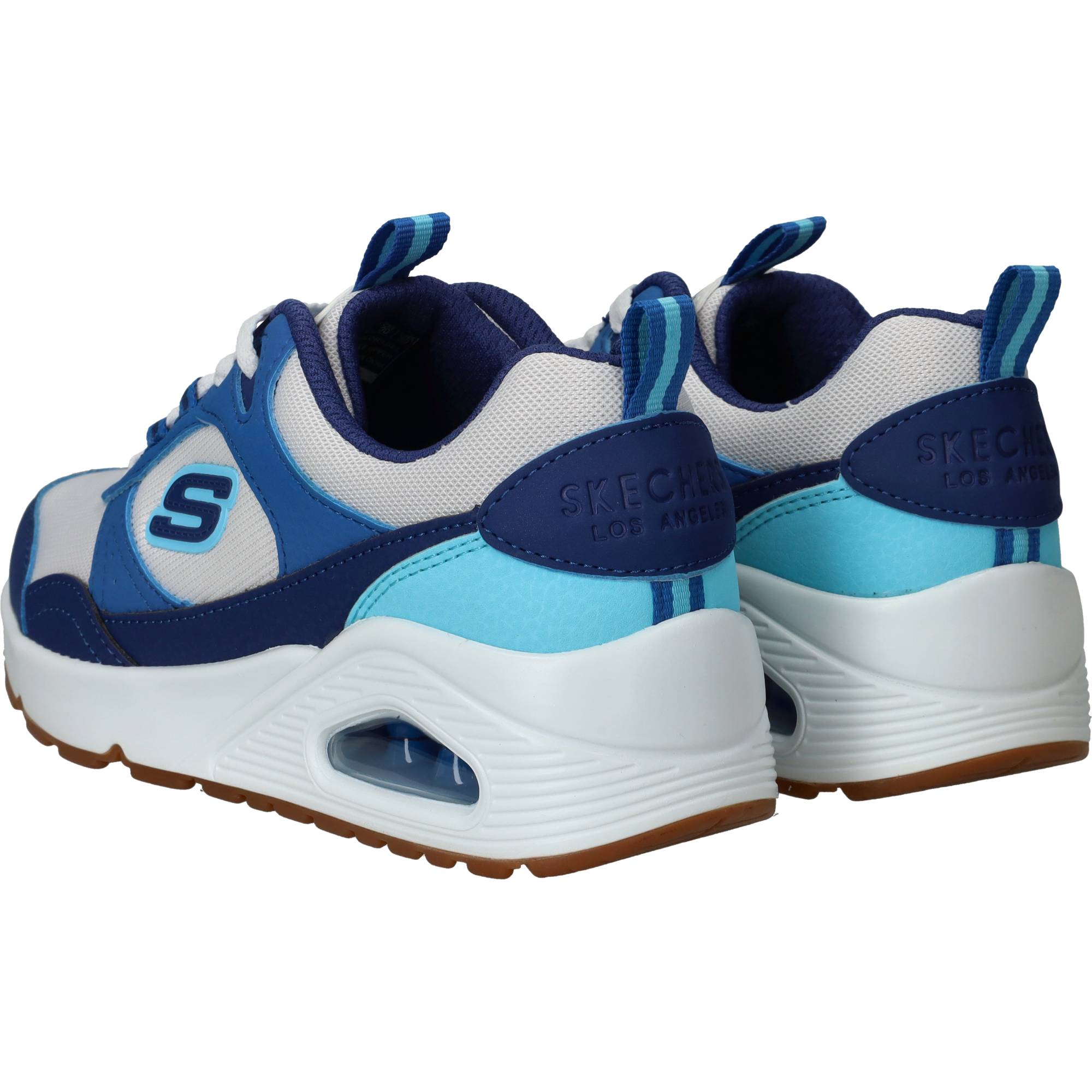 Skechers Uno Retro Groove Sneakers Jongens Blauw, sneaker voor jongens – foto 3
