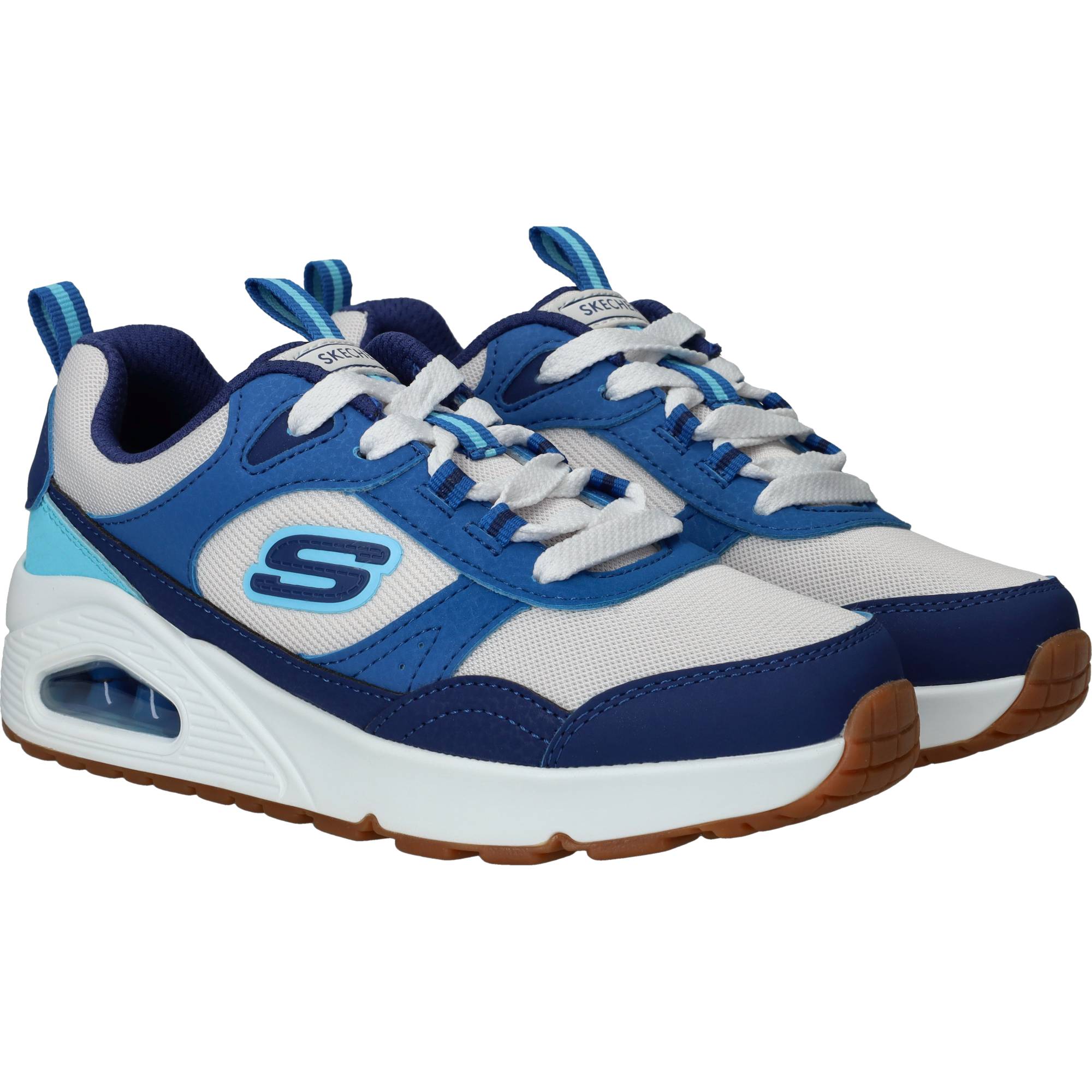 Skechers Uno Retro Groove Sneakers Jongens Blauw, sneaker voor jongens – foto 2