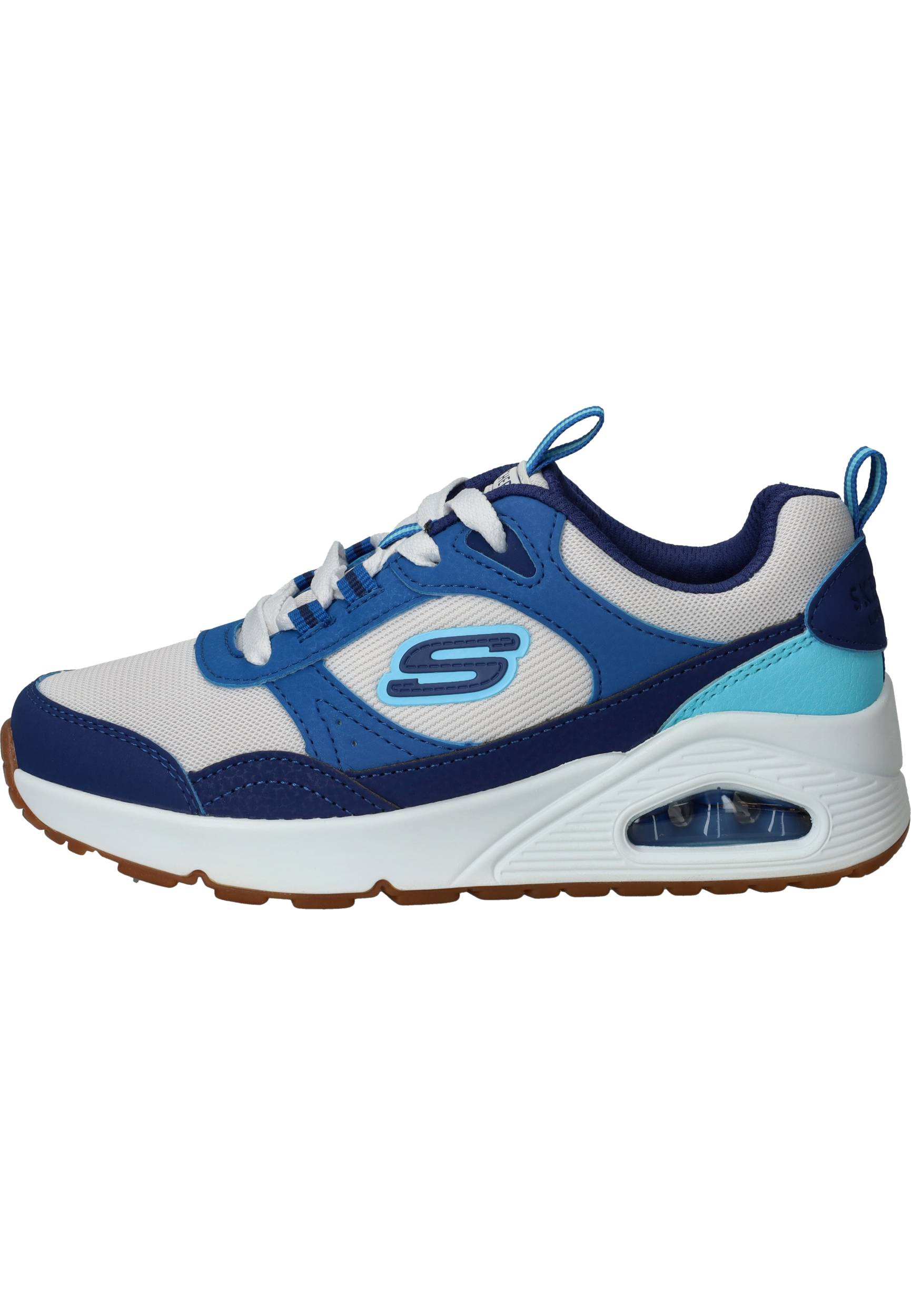 Skechers Uno Retro Groove Sneakers Jongens Blauw – foto 6 van 6