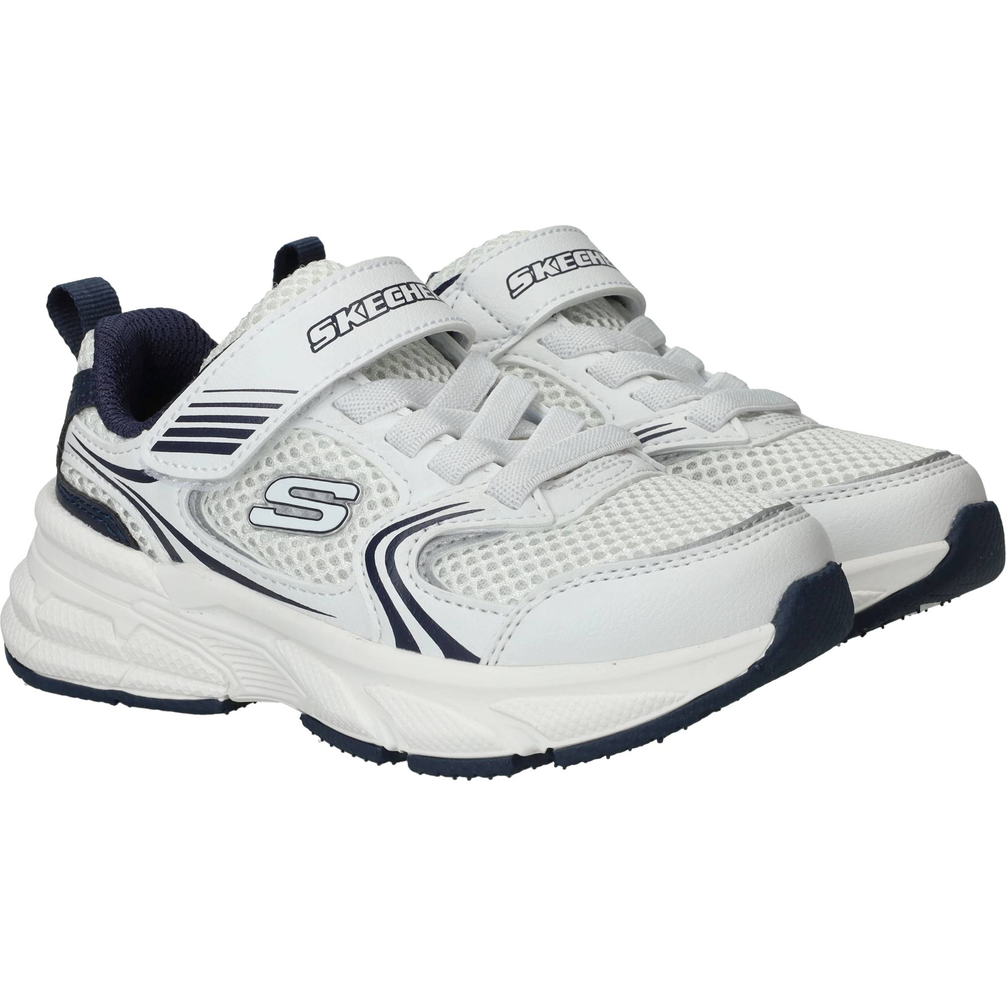 Skechers Retro Graph Sneakers Jongens Wit, sneaker voor jongens – foto 2