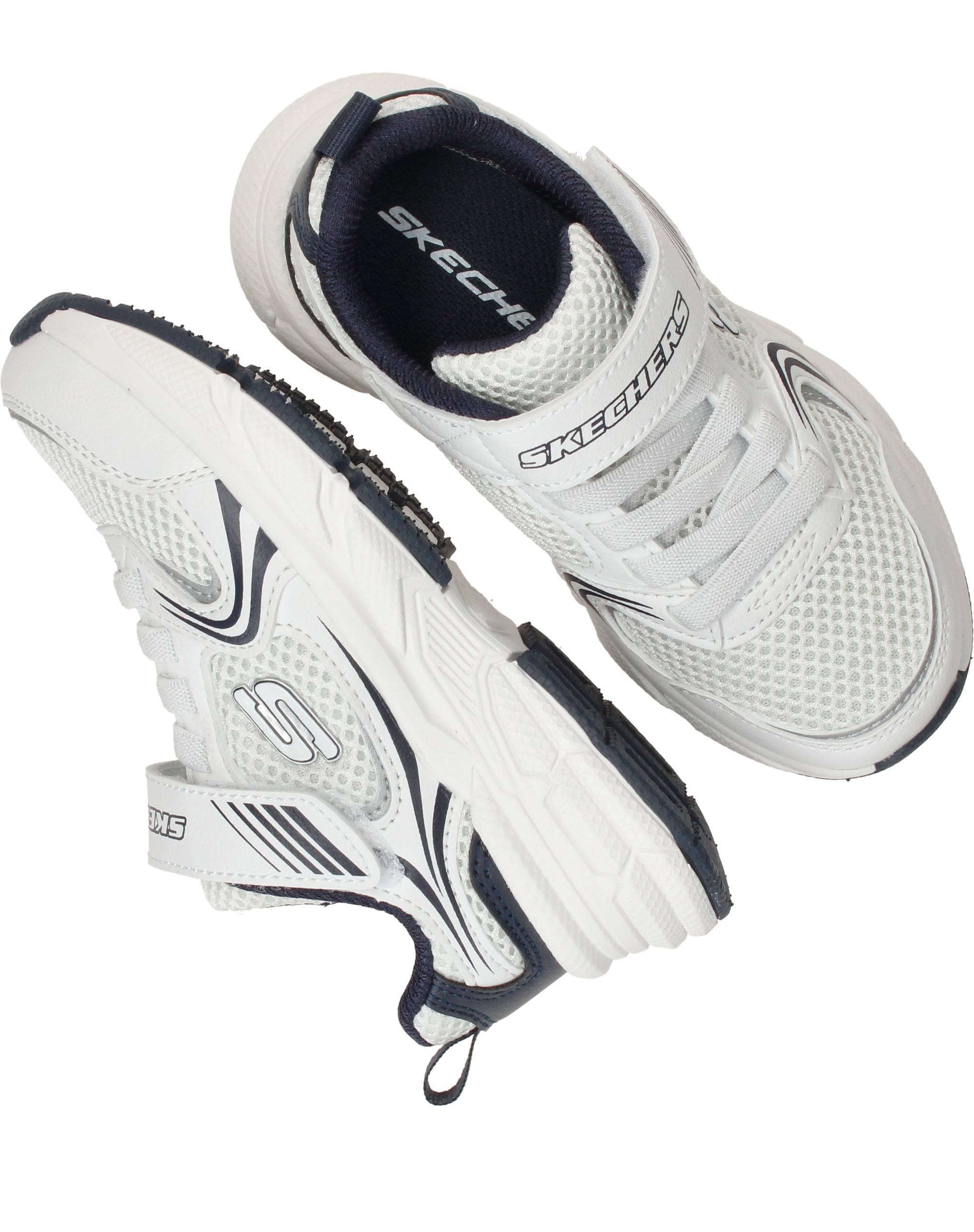 Skechers Retro Graph Sneakers Jongens Wit, sneaker voor jongens – foto 4