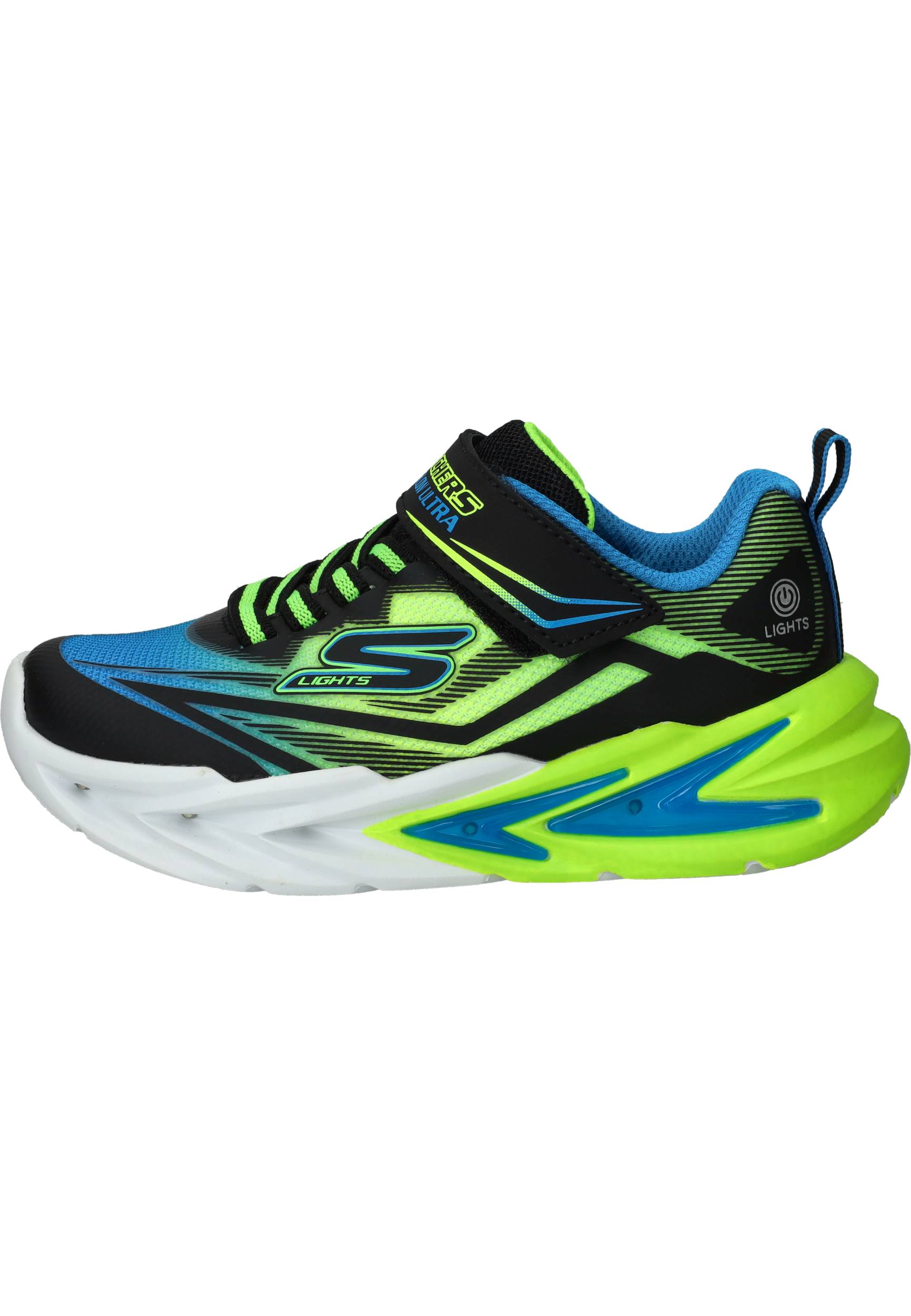 Skechers S Lights Flex Glow Ultra Sneakers Jongens Groen – foto 6 van 6