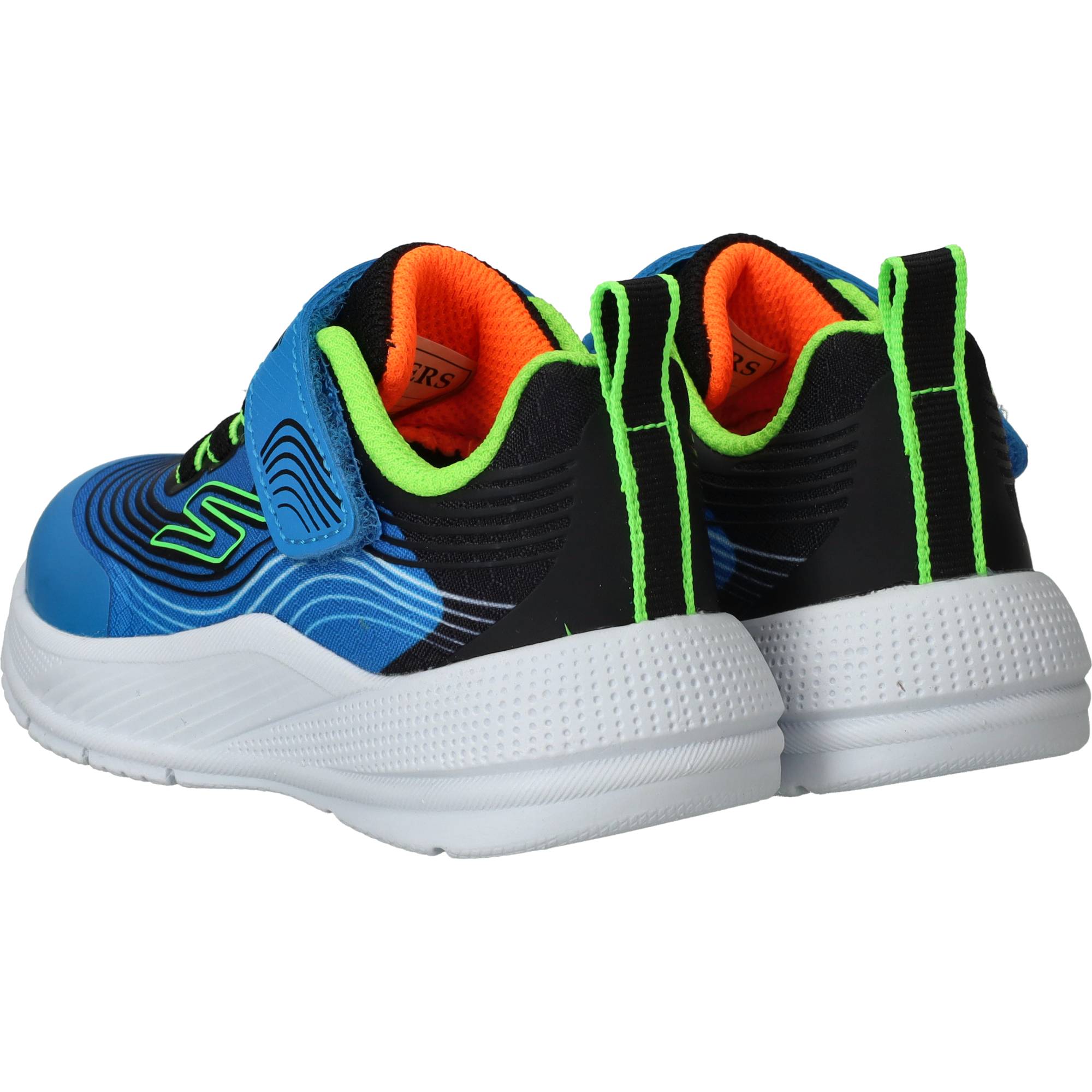 Skechers Microspec Advance Sneakers Jongens Blauw, sneaker voor jongens – foto 3