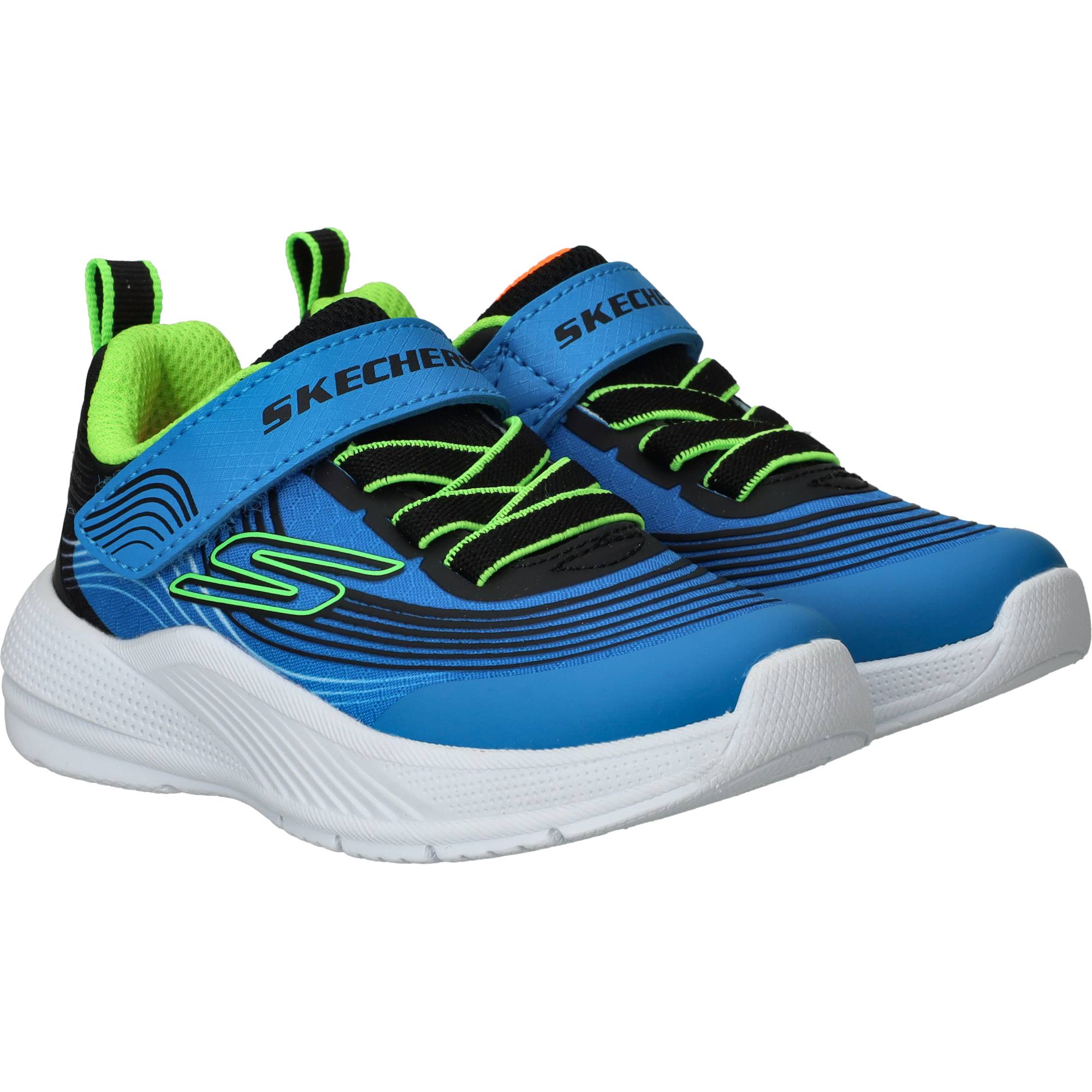 Skechers Microspec Advance Sneakers Jongens Blauw, sneaker voor jongens – foto 2