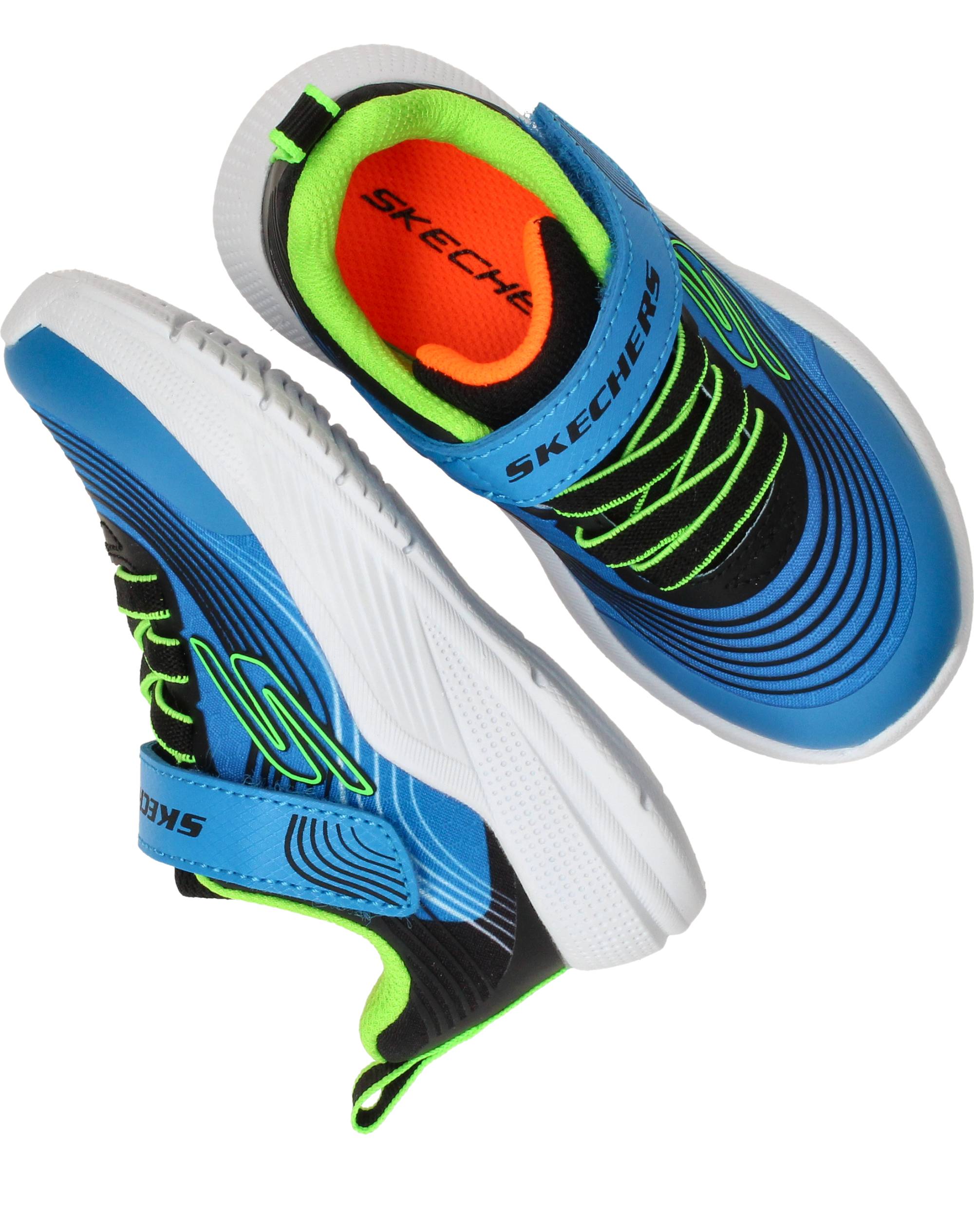 Skechers Microspec Advance Sneakers Jongens Blauw, sneaker voor jongens – foto 4