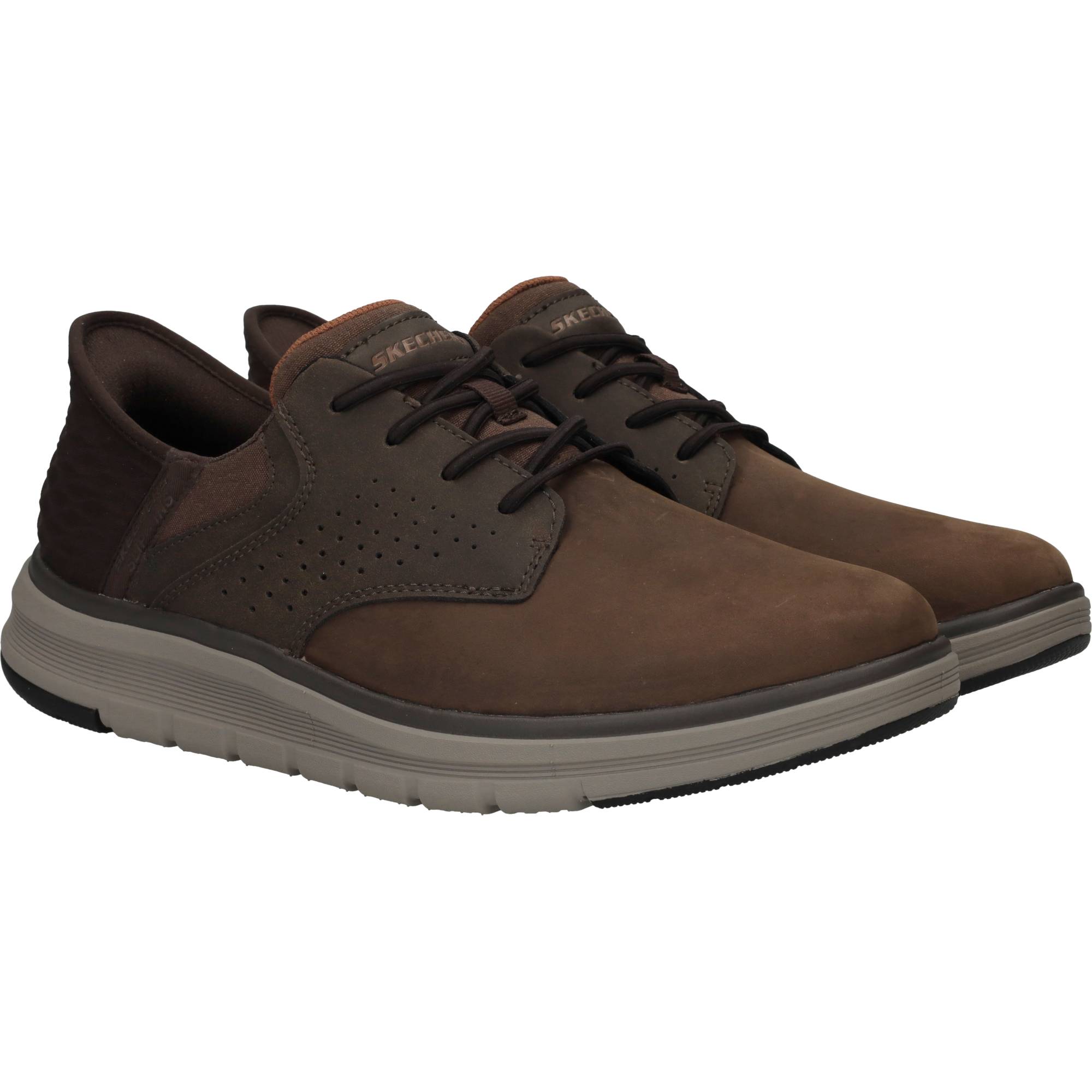 Skechers Slip-Ins Orell Yates Instappers Heren Bruin, instapper voor heren – foto 2