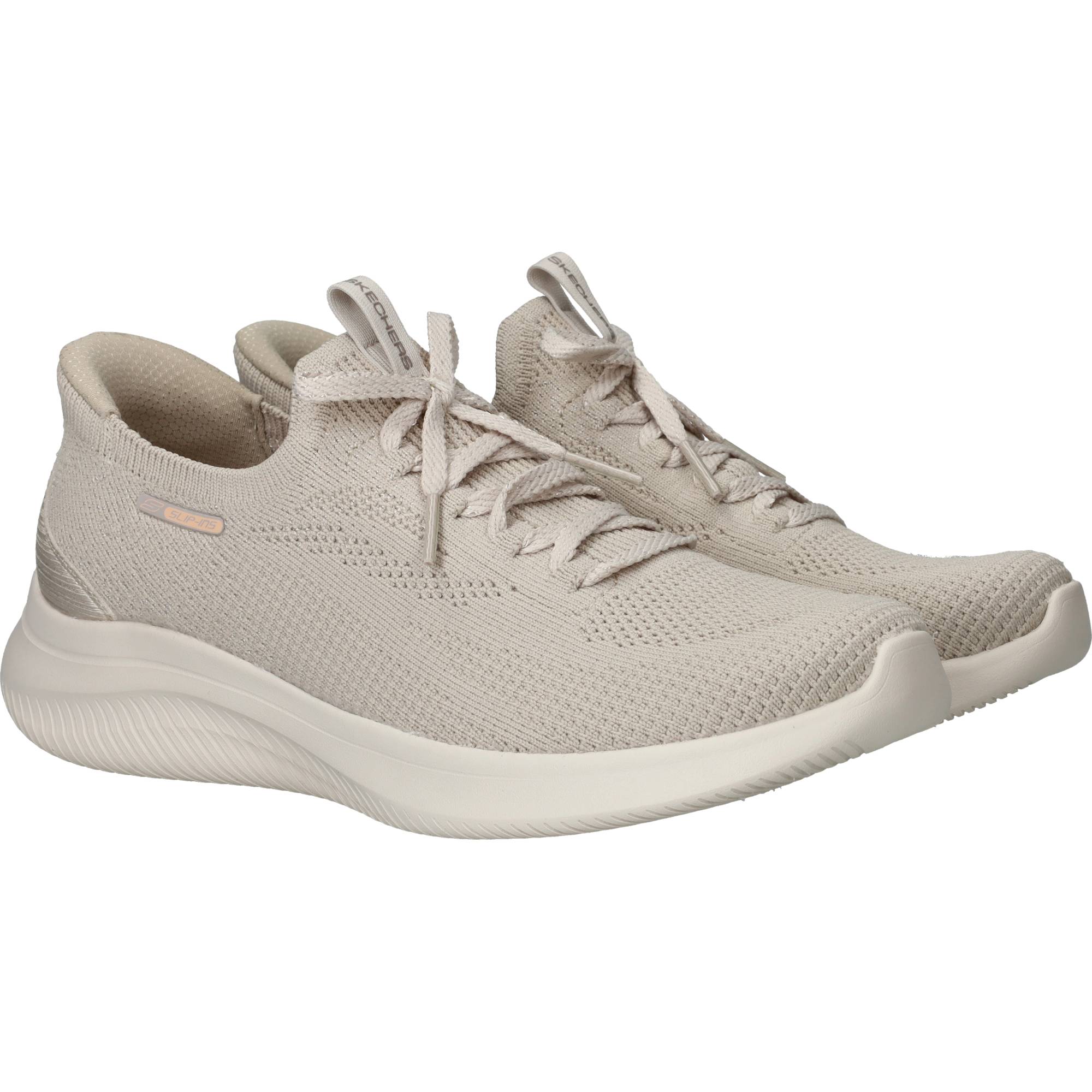 Skechers Ultra Flex 4.0 Slip-Ins Instappers Dames Beige, instapper voor dames – foto 2