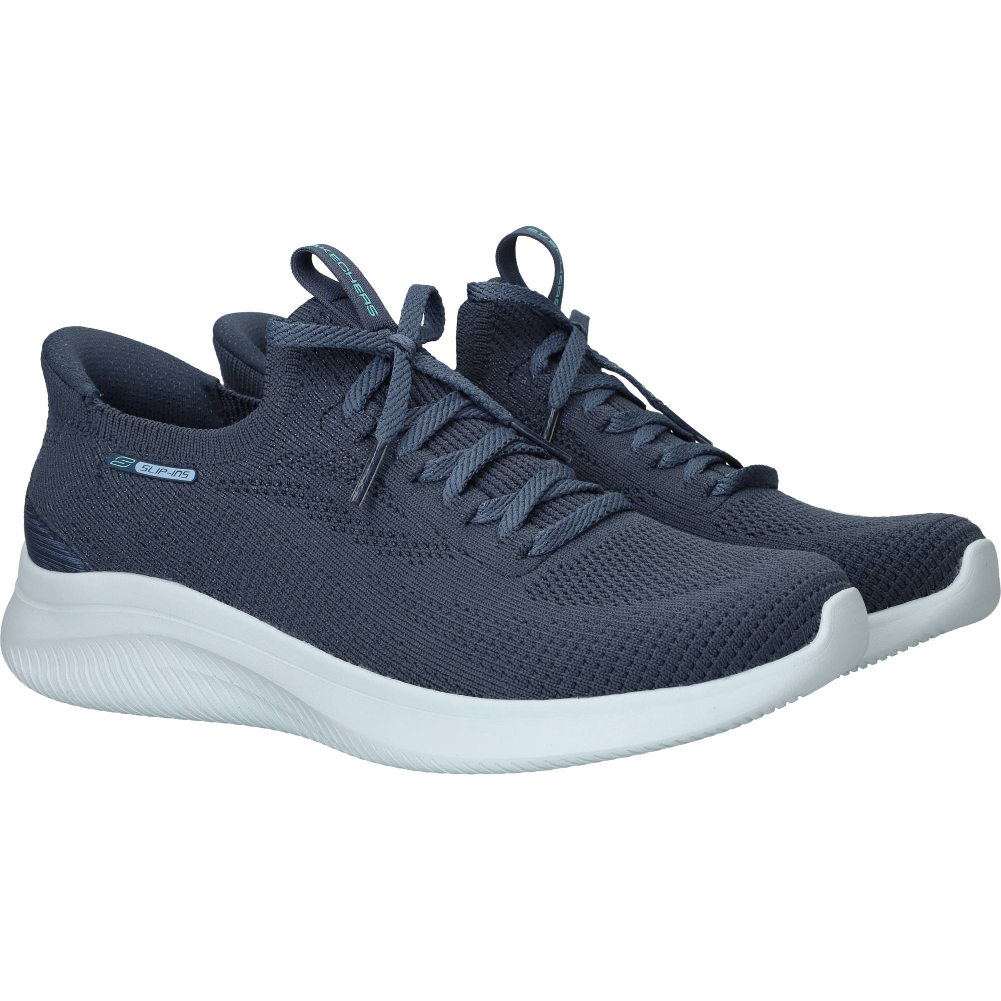 Skechers Ultra Flex 4.0 Slip-Ins Instappers Dames Blauw, instapper voor dames – foto 2