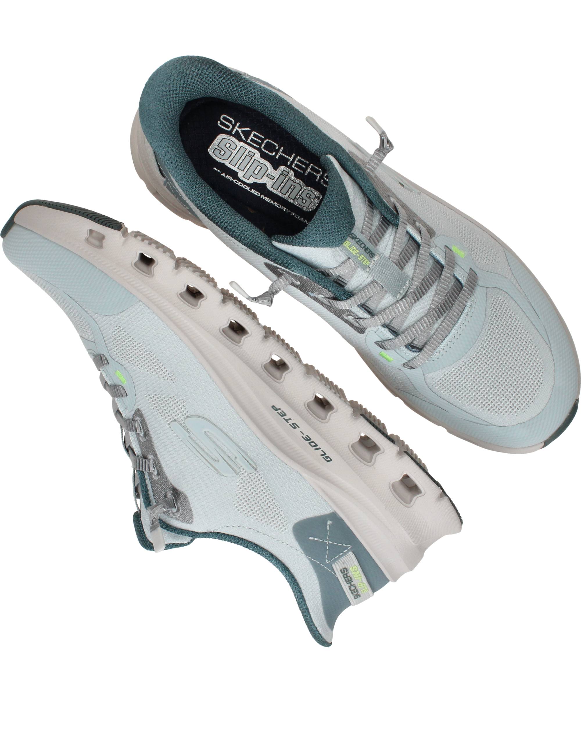 Skechers Glide Step Pro Pure Motion Sneakers Dames Blauw, sneaker voor dames – foto 4