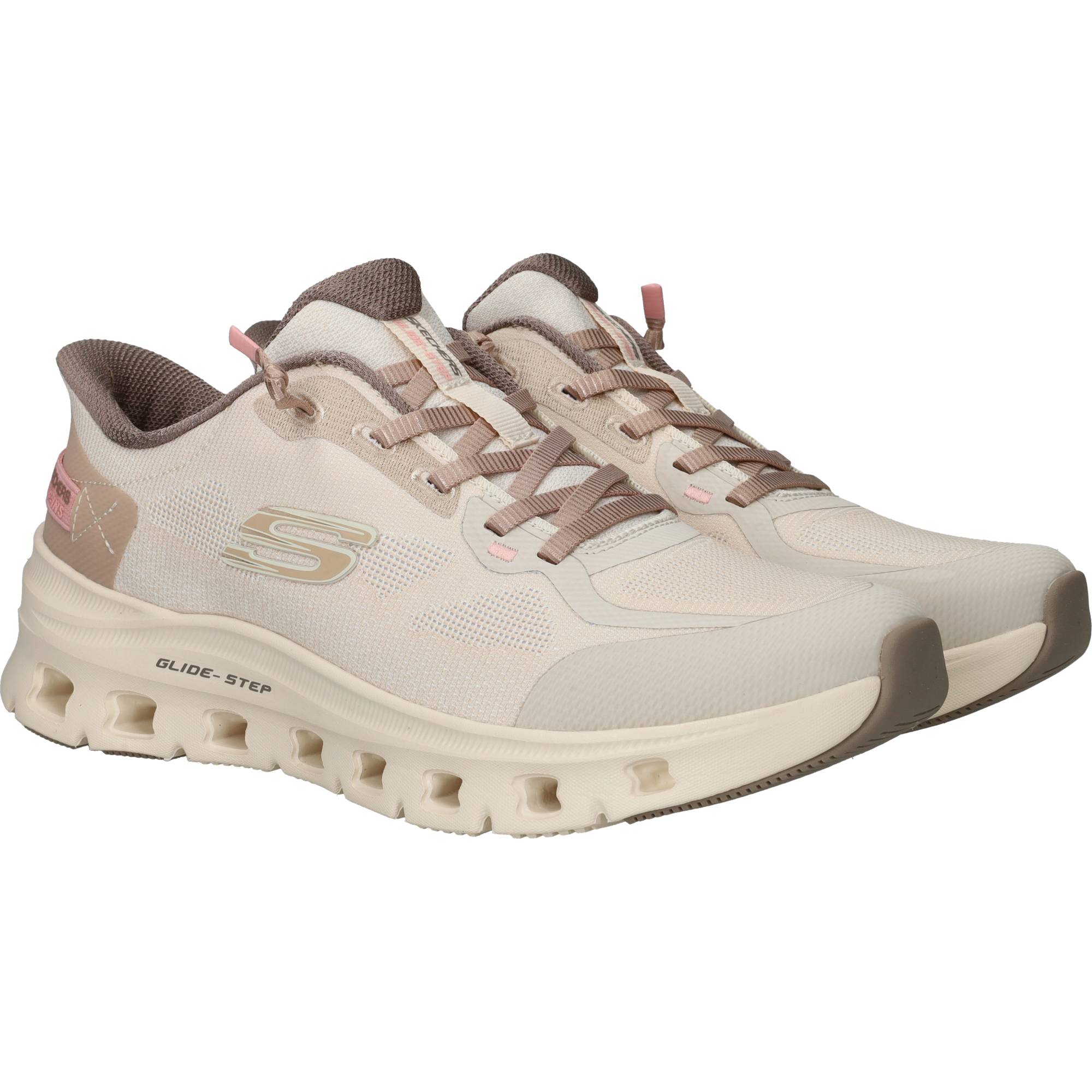 Skechers Glide Step Pro Pure Motion Instappers Dames Beige, instapper voor dames – foto 2