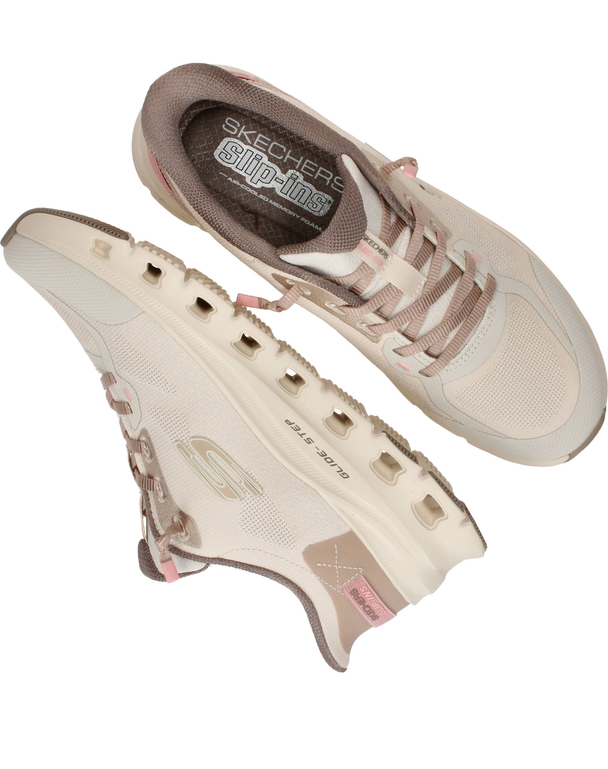 Skechers Glide Step Pro Pure Motion Instappers Dames Beige, instapper voor dames – foto 4