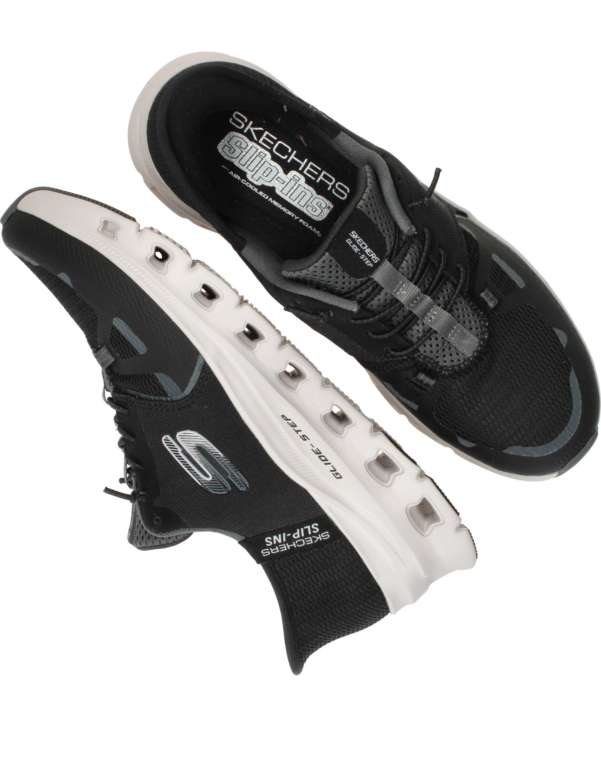 Skechers Slip-Ins Glide Step Pro Sneakers Dames Zwart, sneaker voor dames – foto 4
