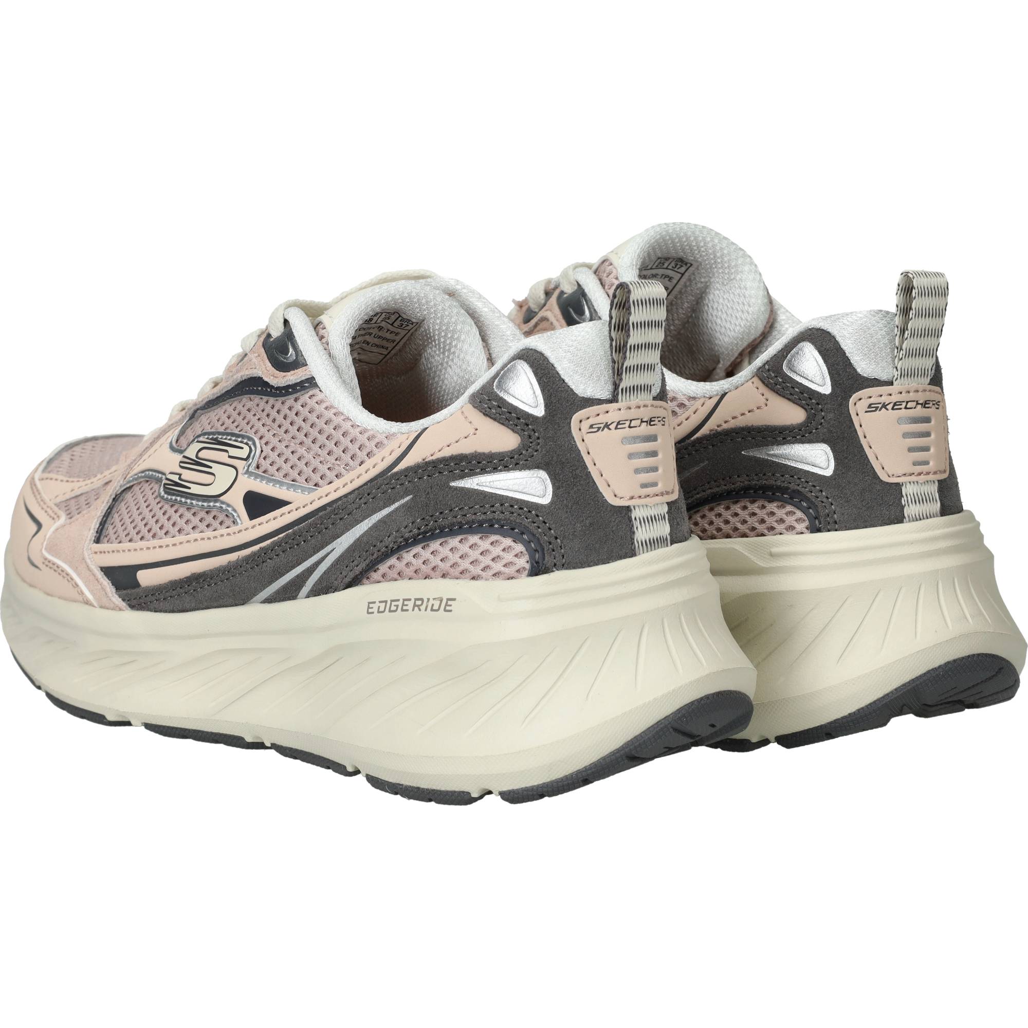 Skechers Edgeride Cool Fusion Sneakers Dames Roze, sneaker voor dames – foto 3