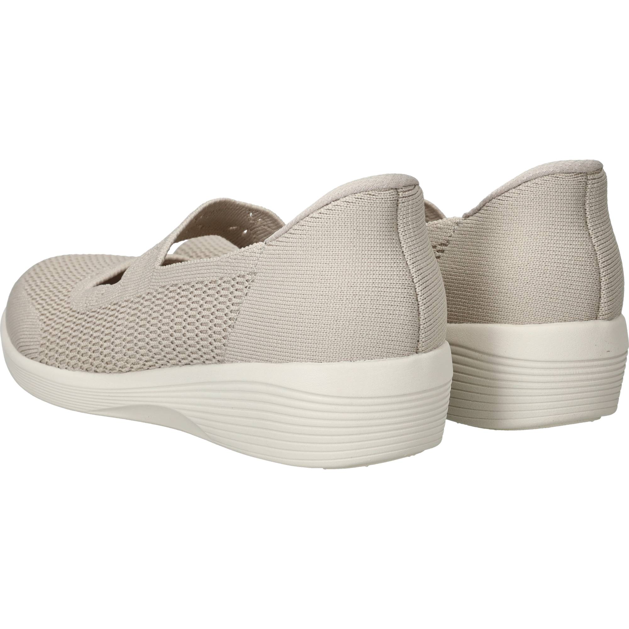 Skechers Arya Slip-Ins Ballerina's Dames Beige, ballerina voor dames – foto 3