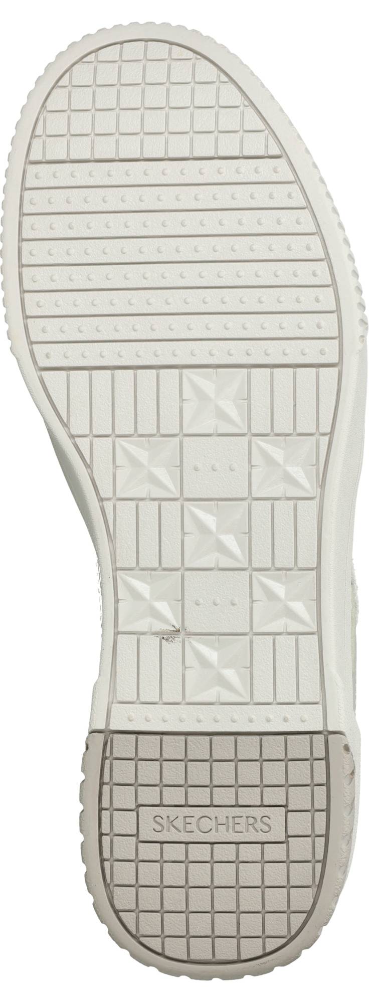 Skechers Jade Lustrous Luxury Sneakers Wit Dames | Durlinger.com