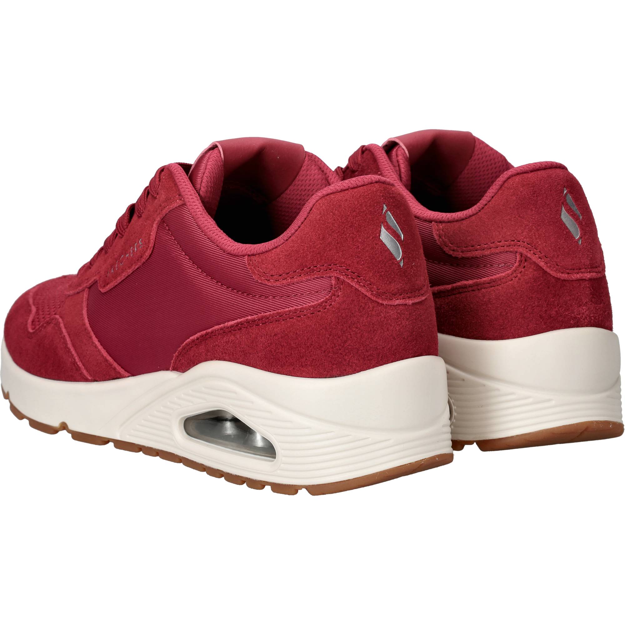 Skechers Uno Vintage Air Sneakers Heren Rood, sneaker voor heren – foto 3