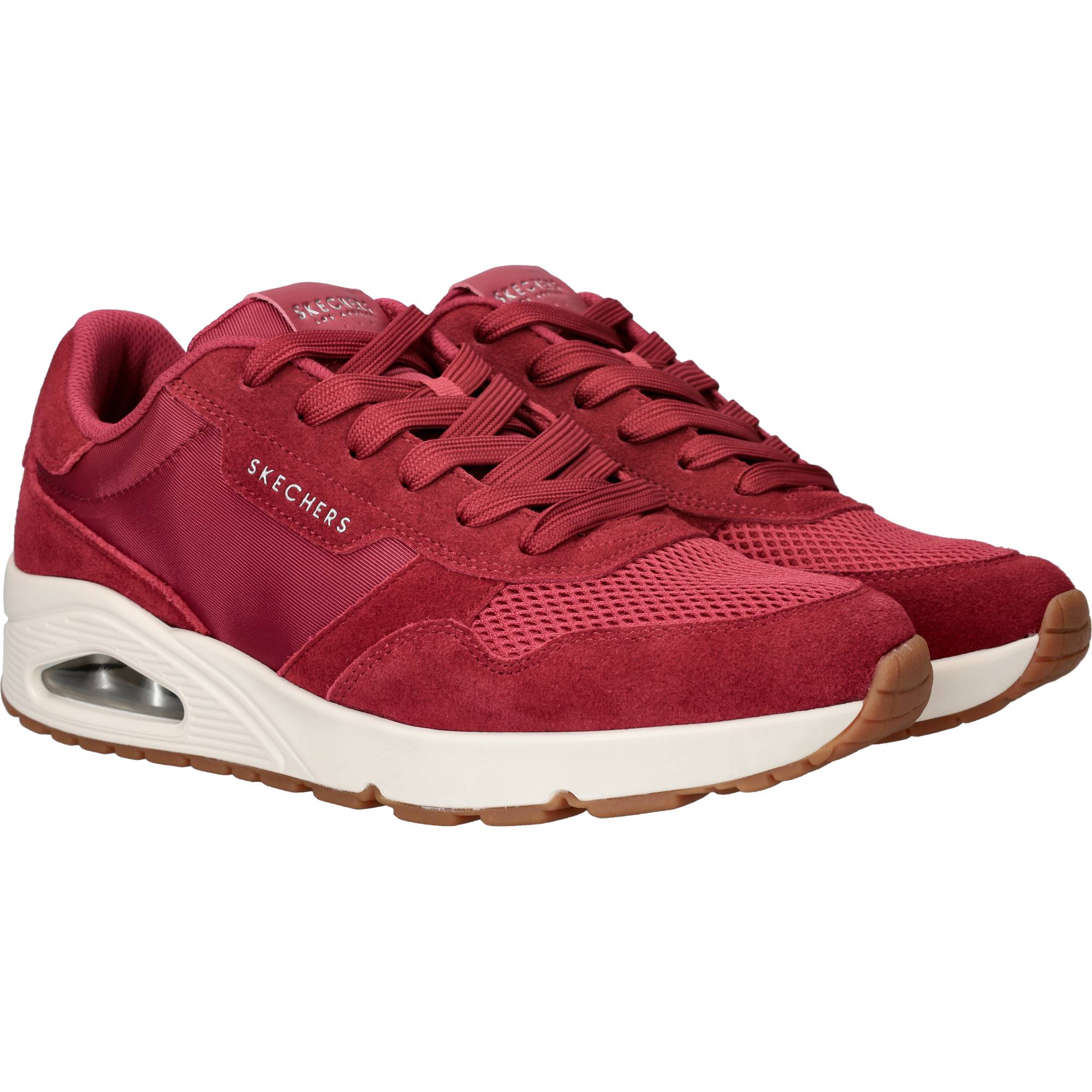 Skechers Uno Vintage Air Sneakers Heren Rood, sneaker voor heren – foto 2