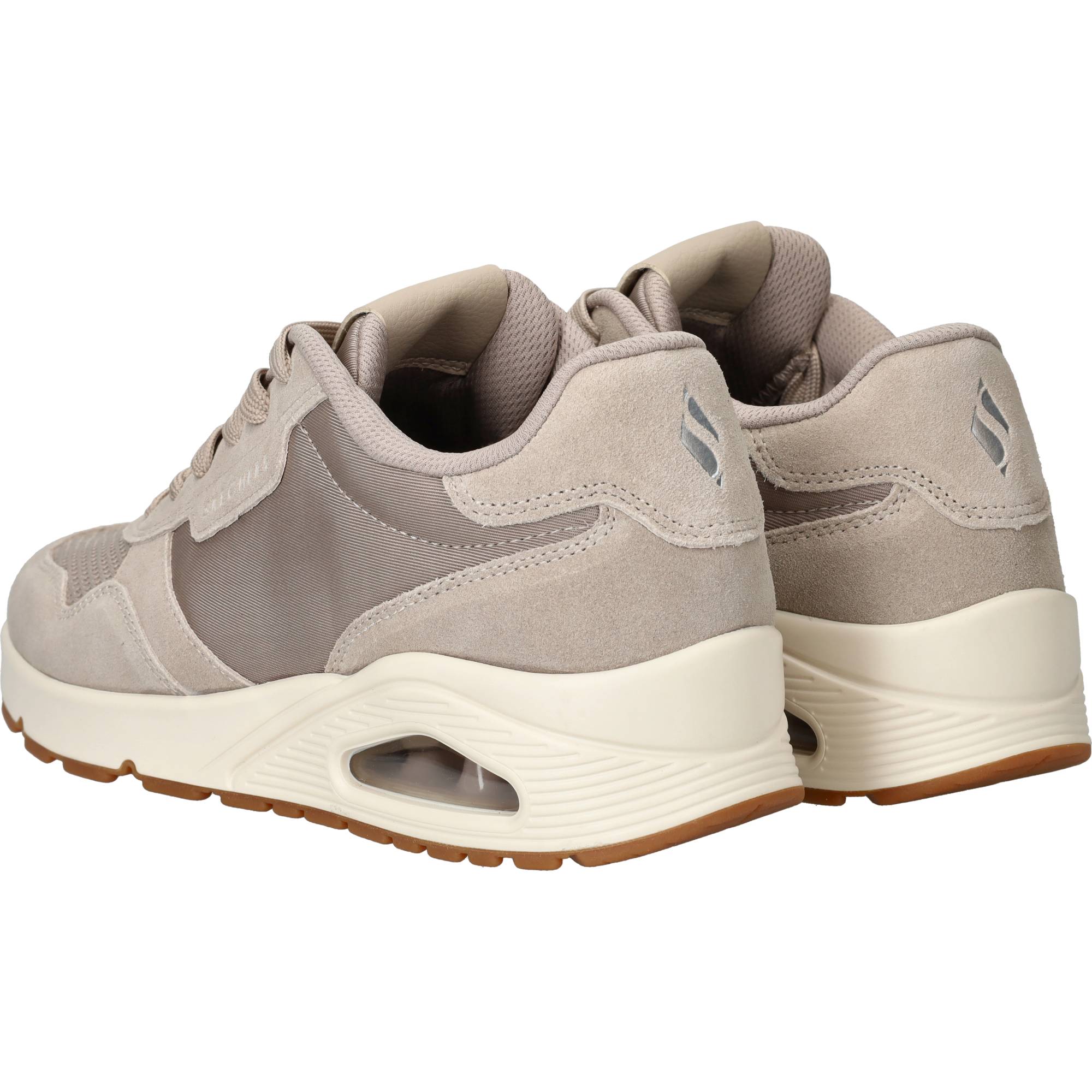 Skechers Uno Vintage Air Sneakers Heren Taupe, sneaker voor heren – foto 3