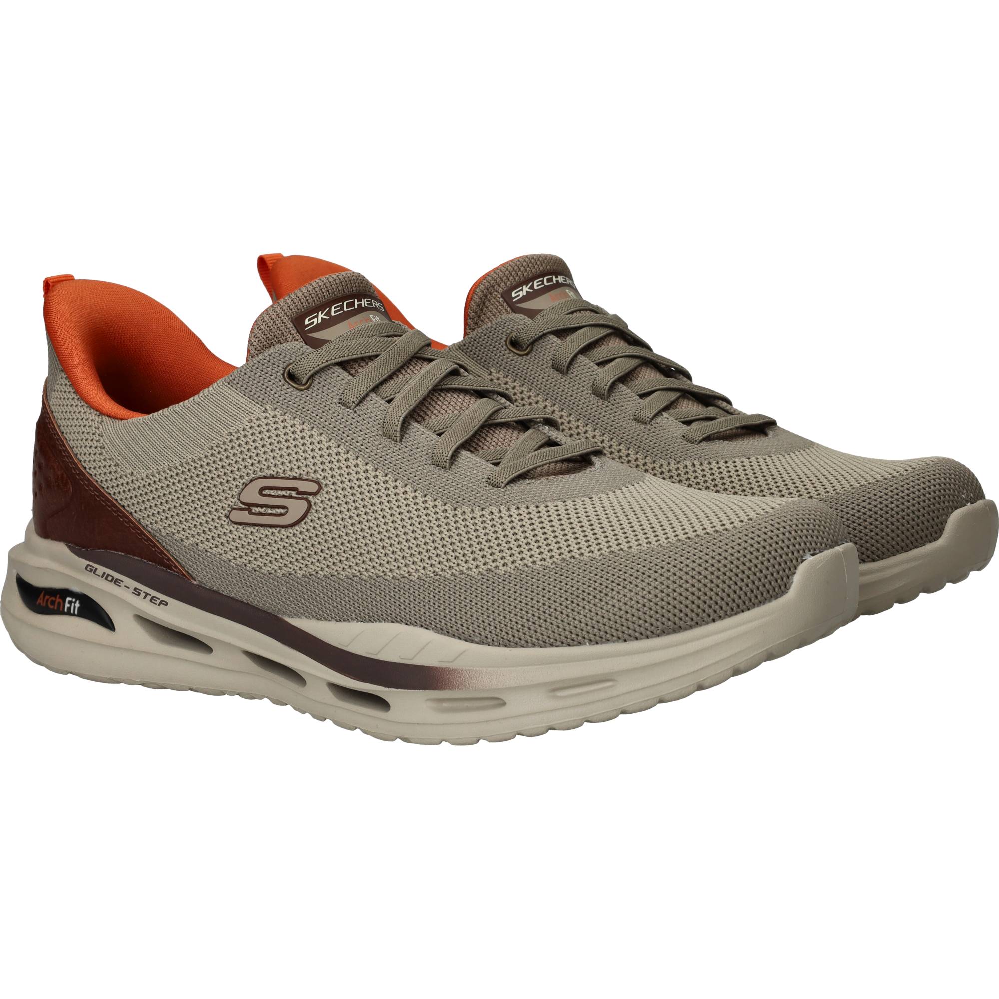 Skechers Slip-Ins Arch Fit Orvan Kincade Instappers Heren Taupe, instapper voor heren – foto 2