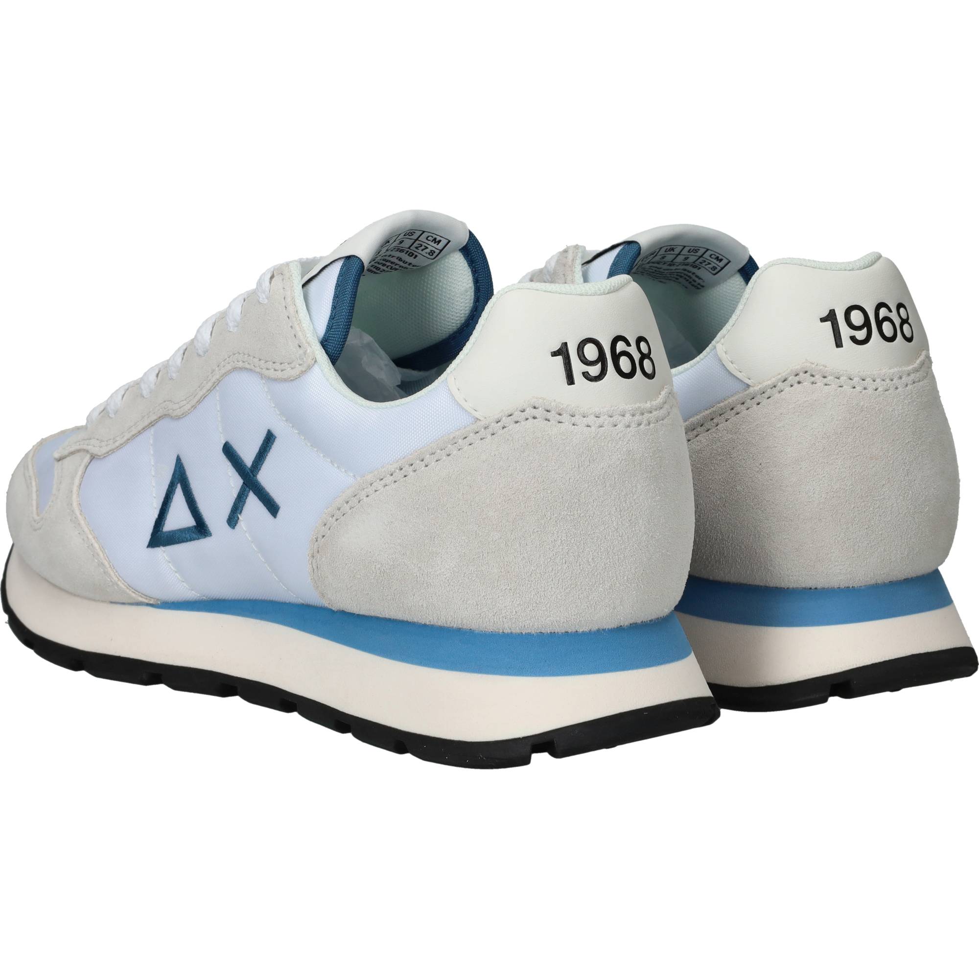 SUN68 Tom Solid Sneakers Heren Wit, sneaker voor heren – foto 3