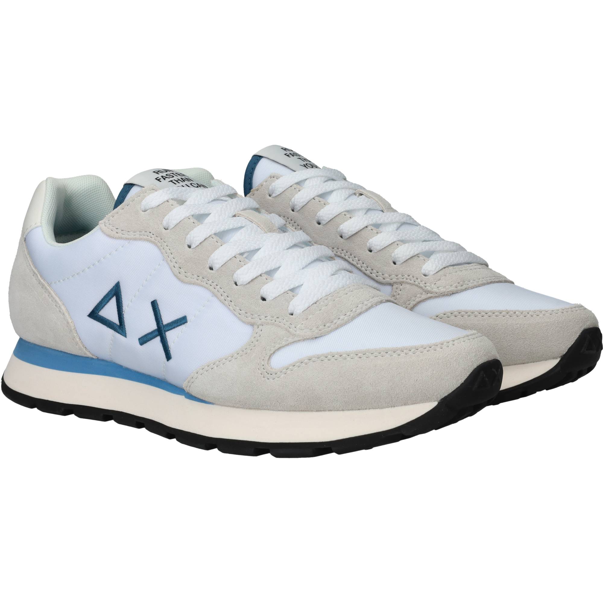 SUN68 Tom Solid Sneakers Heren Wit, sneaker voor heren – foto 2