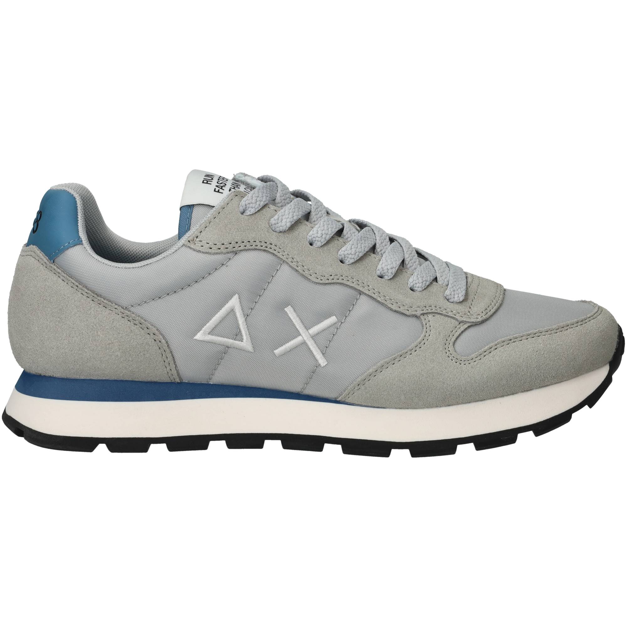 SUN68 Tom Solid Sneakers Grijs Heren | Durlinger.com