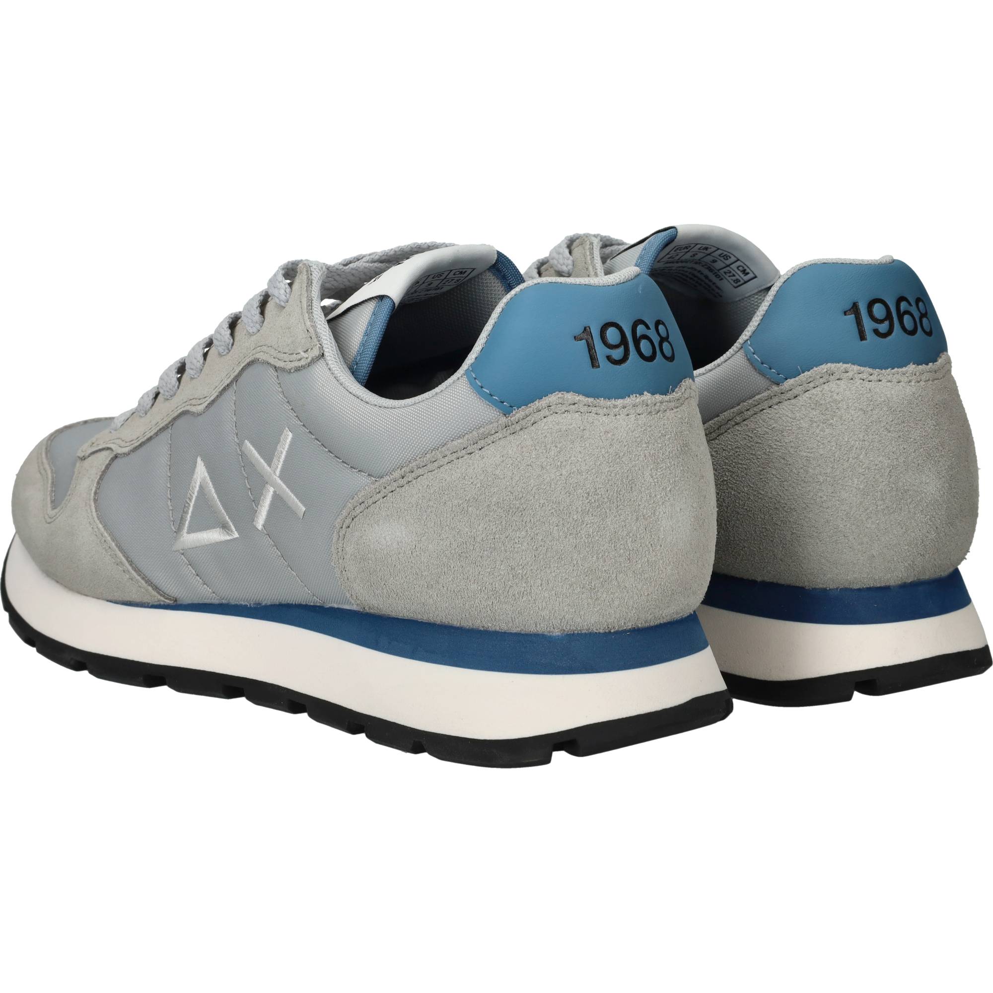 SUN68 Tom Solid Sneakers Heren Grijs, sneaker voor heren – foto 3