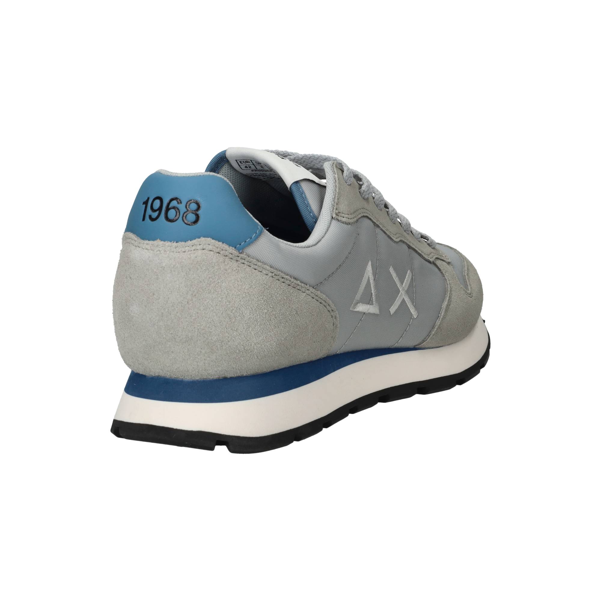 SUN68 Tom Solid Sneakers Grijs Heren | Durlinger.com