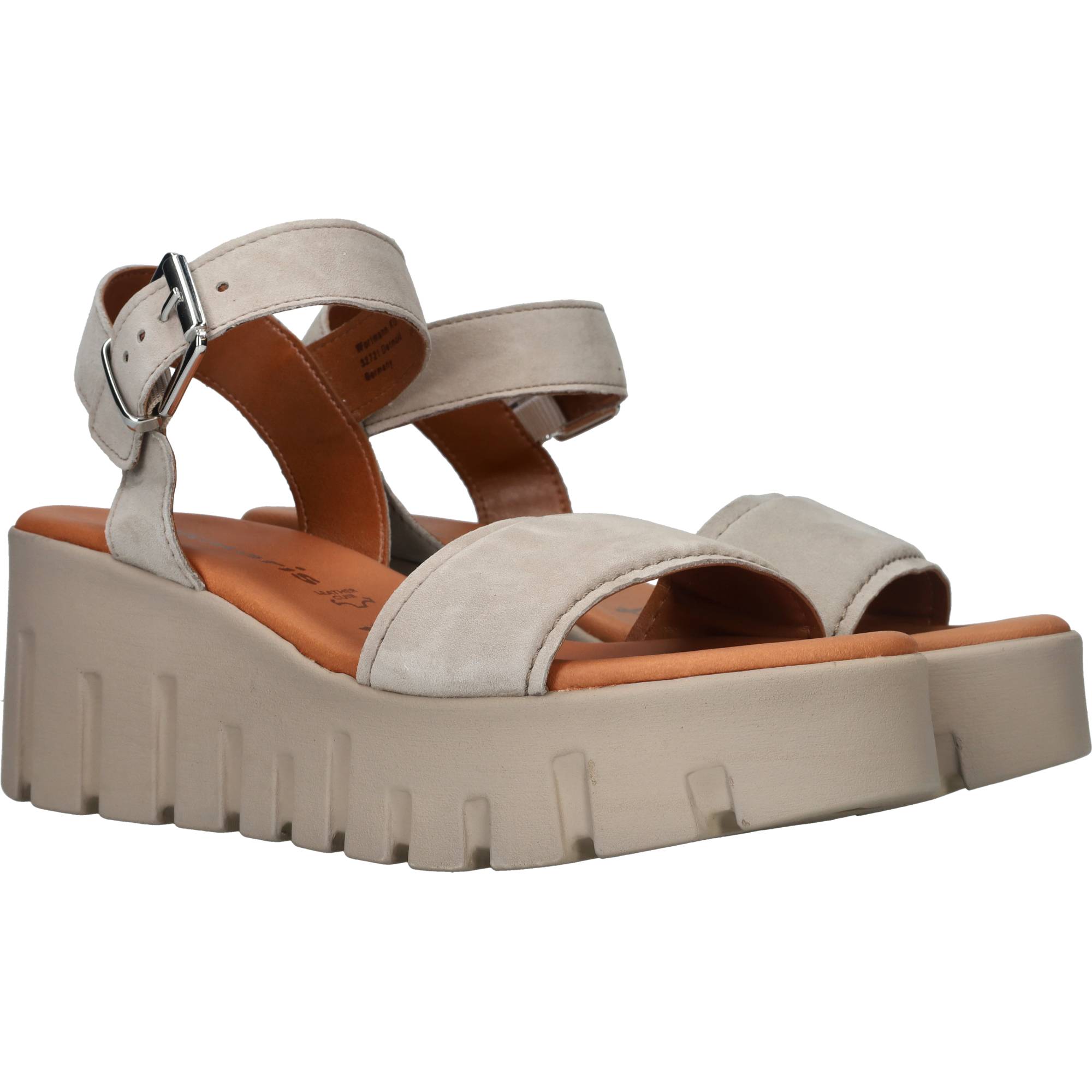Tamaris Sandalen Dames Beige, sandaal voor dames – foto 6