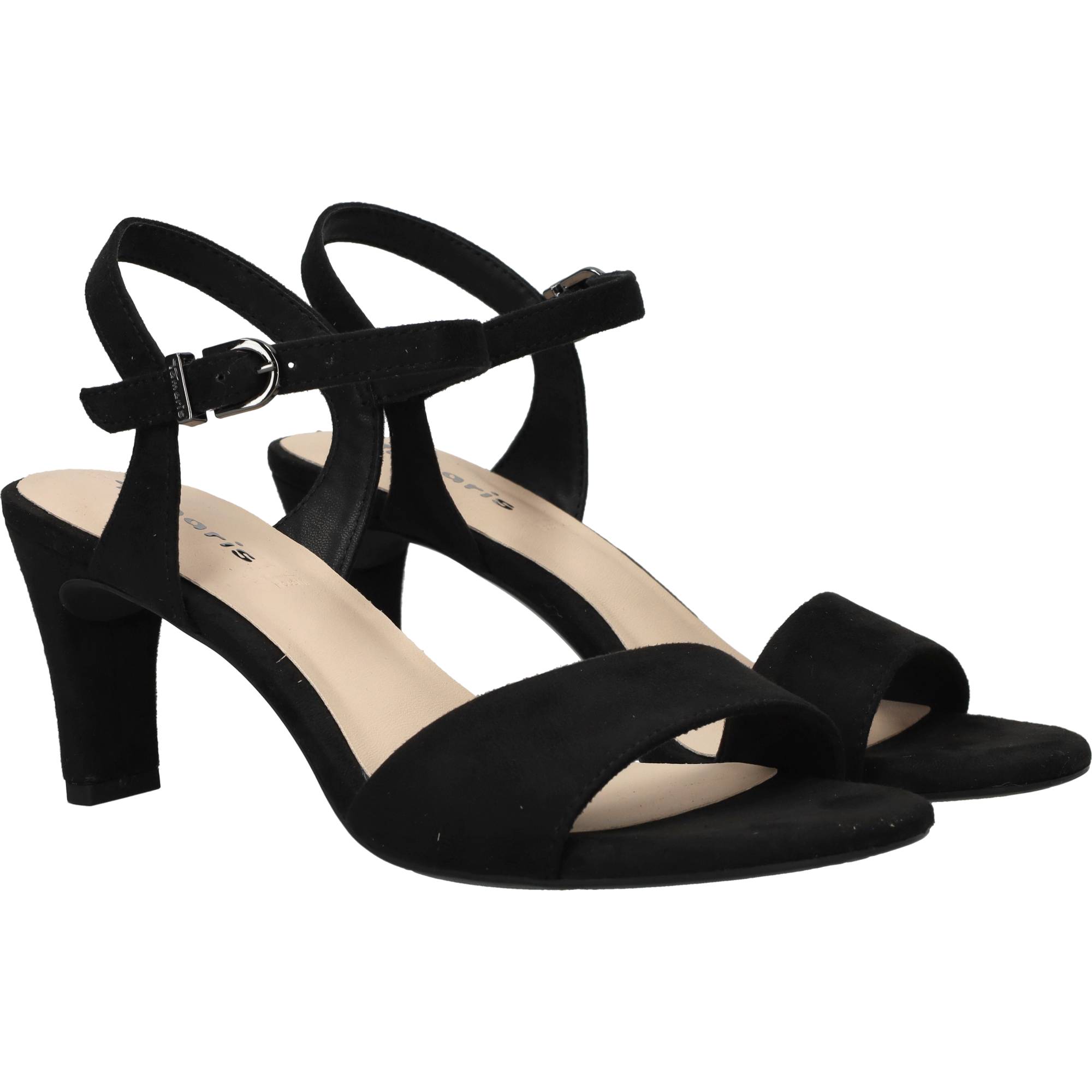 Tamaris Sandalettes Dames Zwart, sandalet voor dames – foto 2