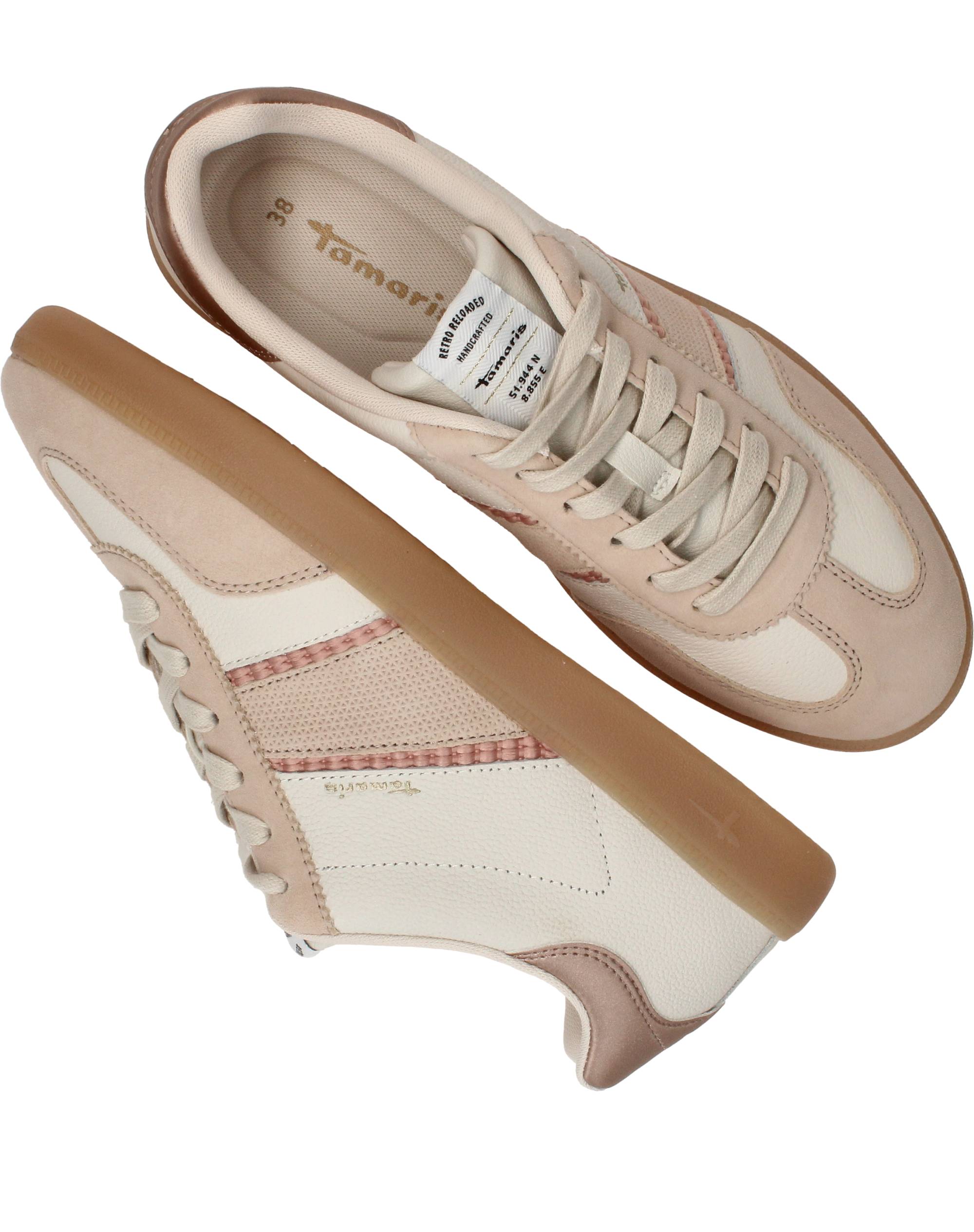 Tamaris Sneakers Dames Roze, sneaker voor dames – foto 4