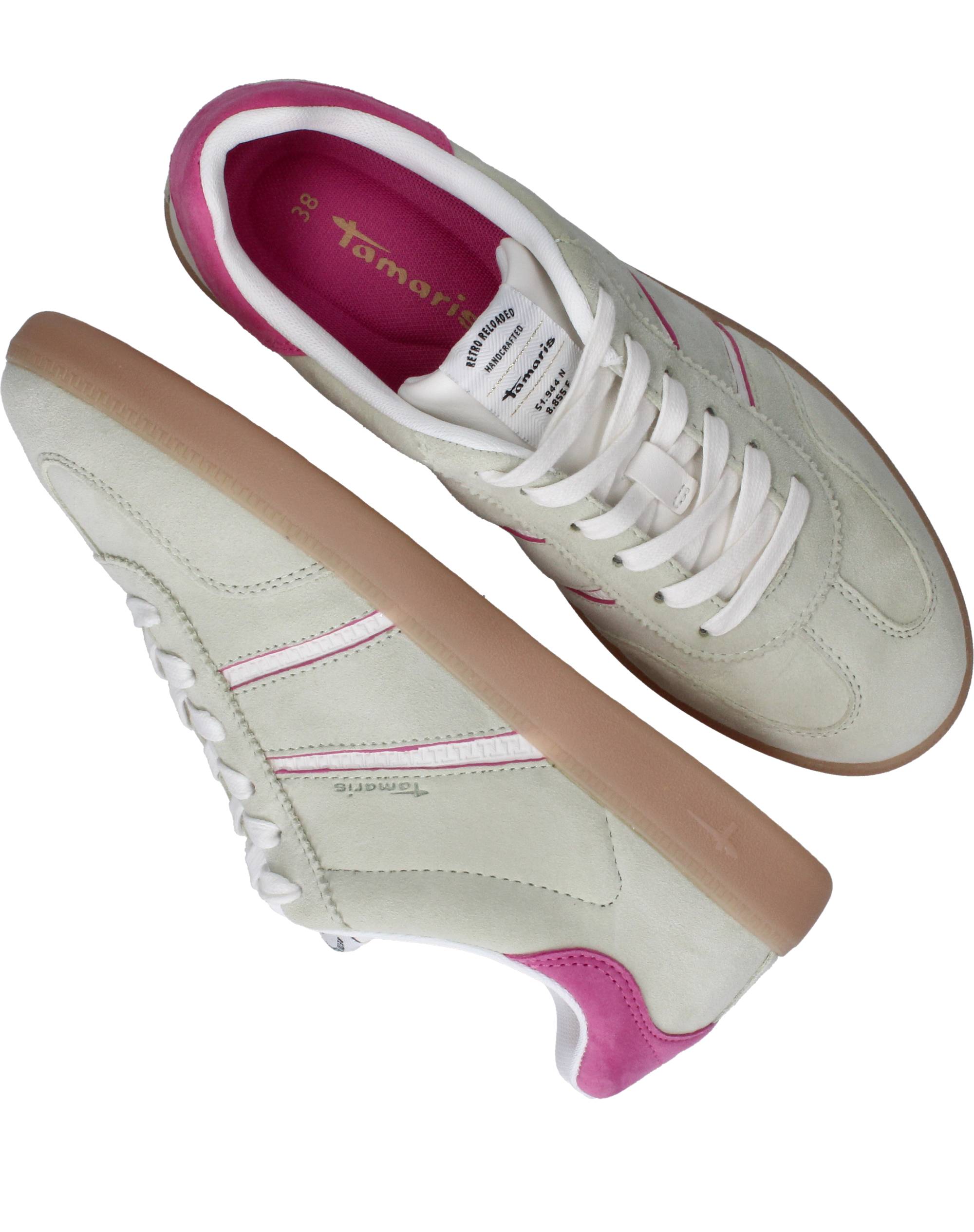 Tamaris Sneakers Dames Groen, sneaker voor dames – foto 4