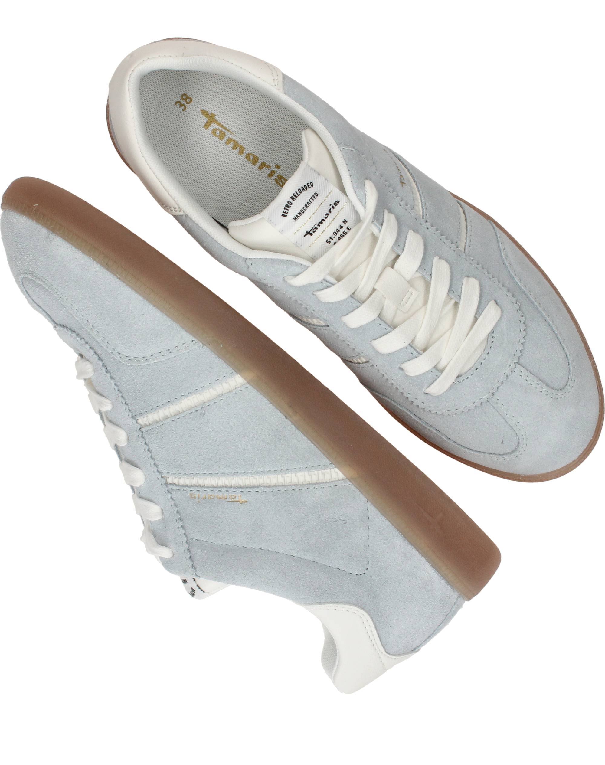 Tamaris Sneakers Dames Blauw, sneaker voor dames – foto 8