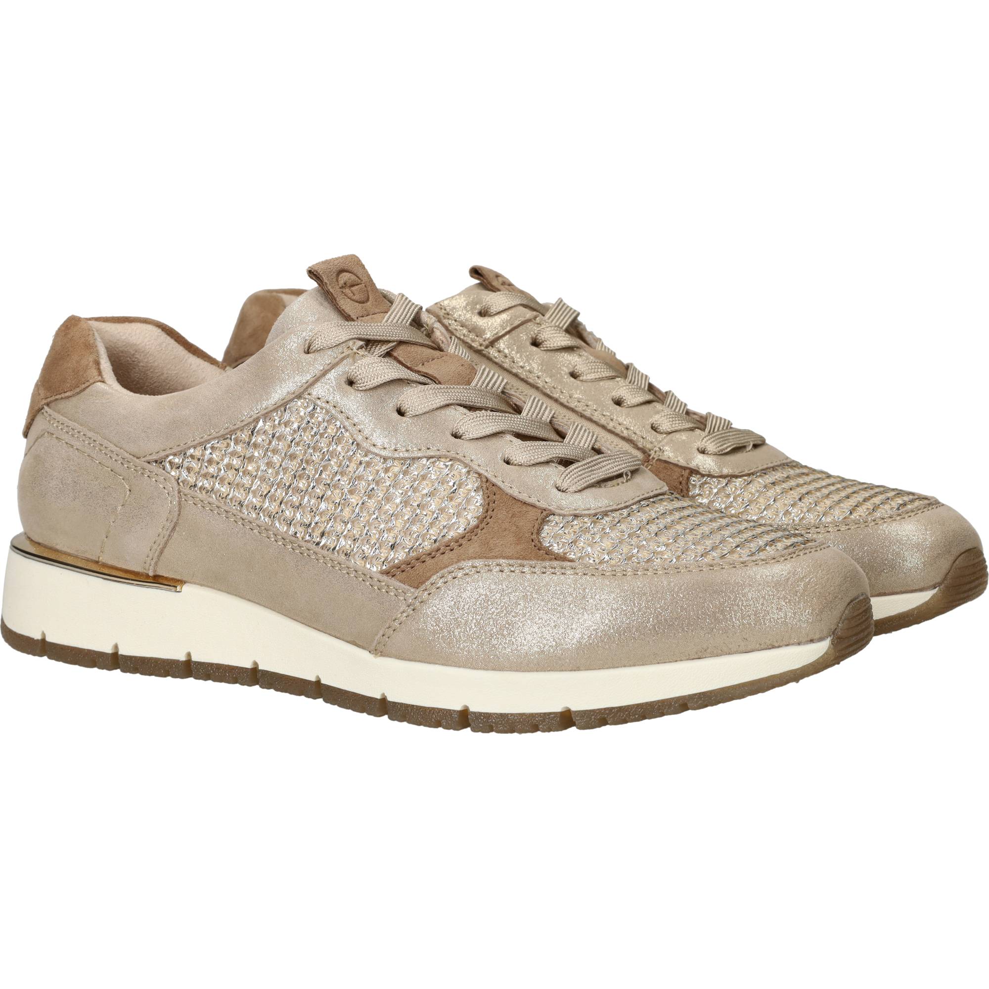 Tamaris Sneakers Dames Goud, sneaker voor dames – foto 2
