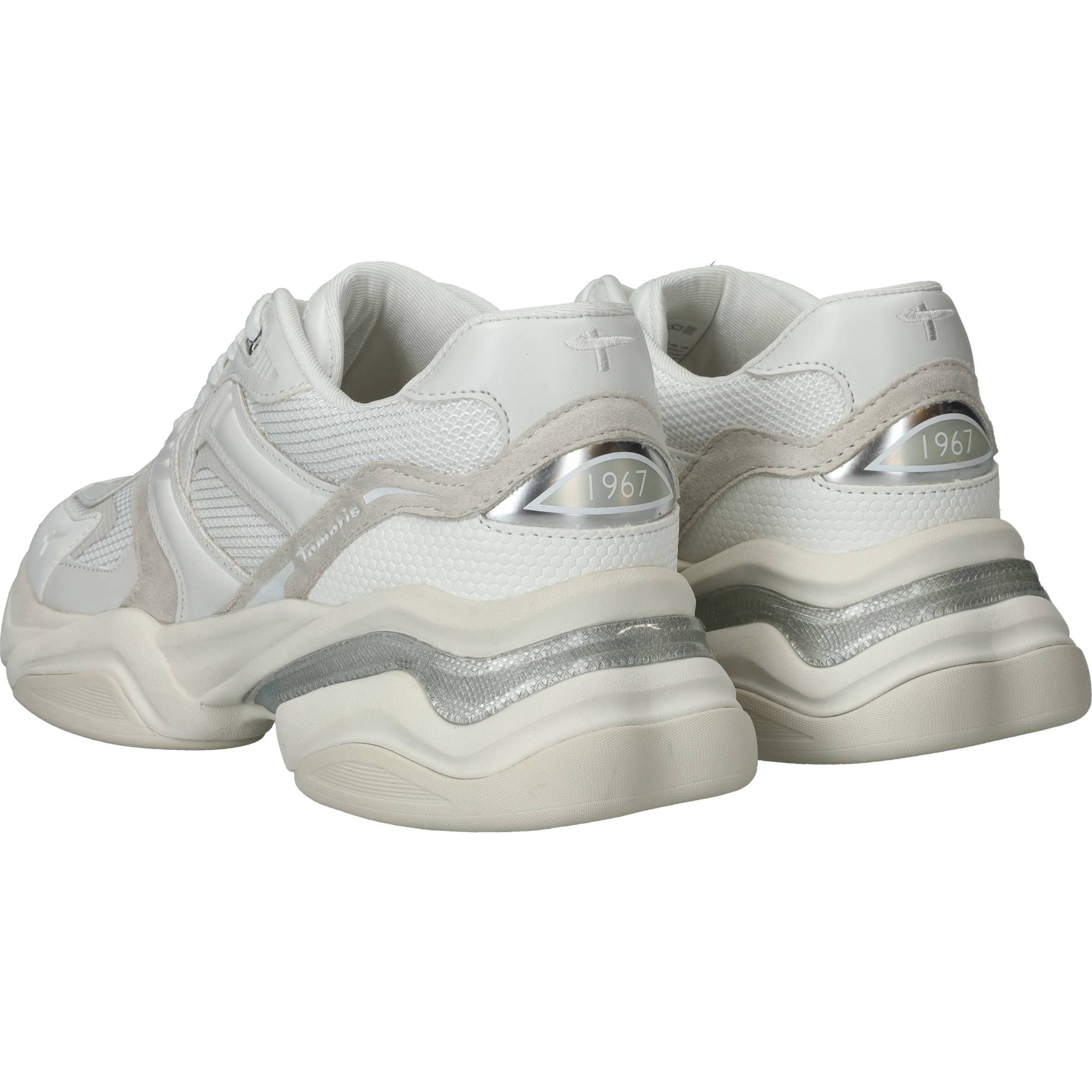 Tamaris Sneakers Dames Wit, sneaker voor dames – foto 3