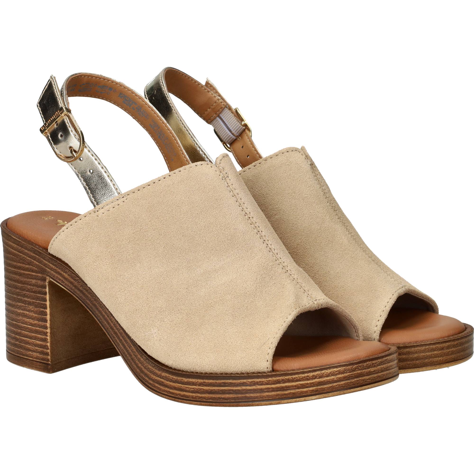 Tamaris Sandalen Dames Beige, sandaal voor dames – foto 2