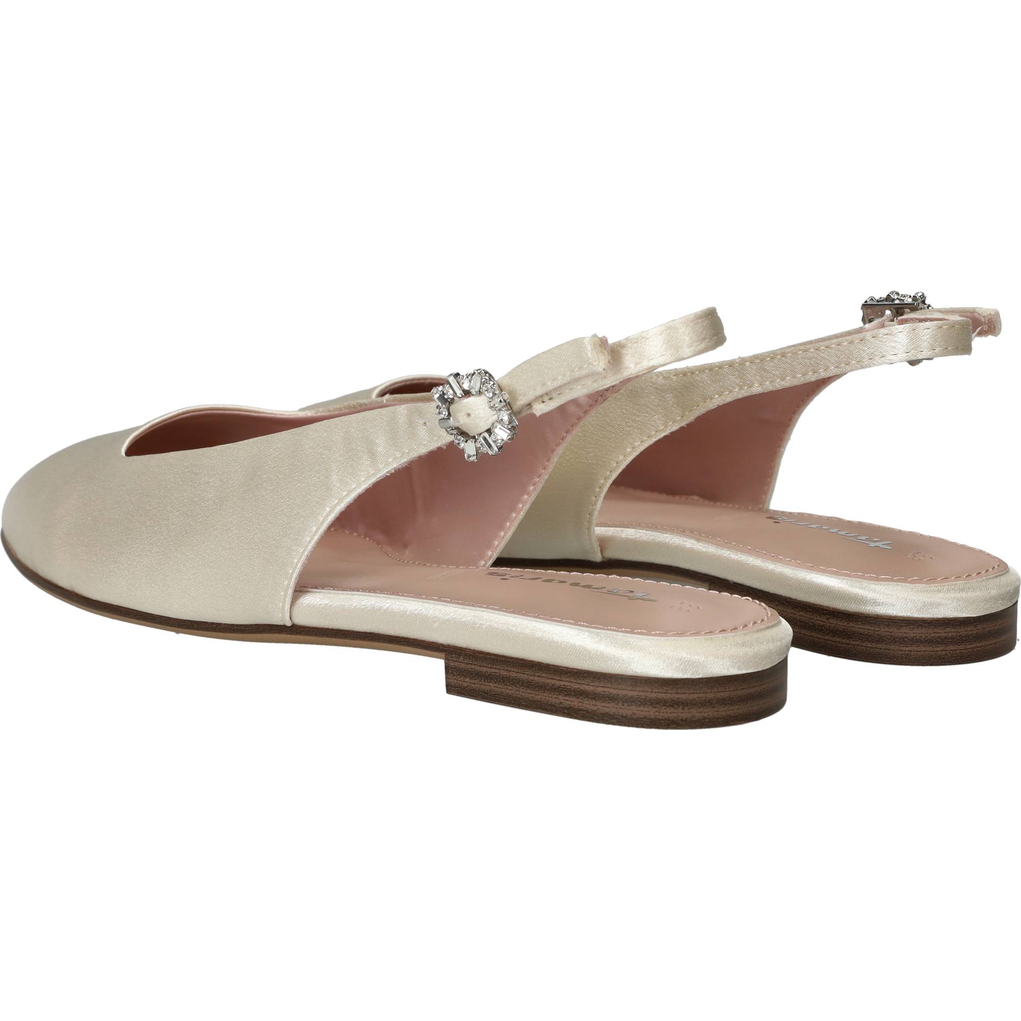Tamaris Slingbacks Dames Beige, slingback voor dames – foto 3