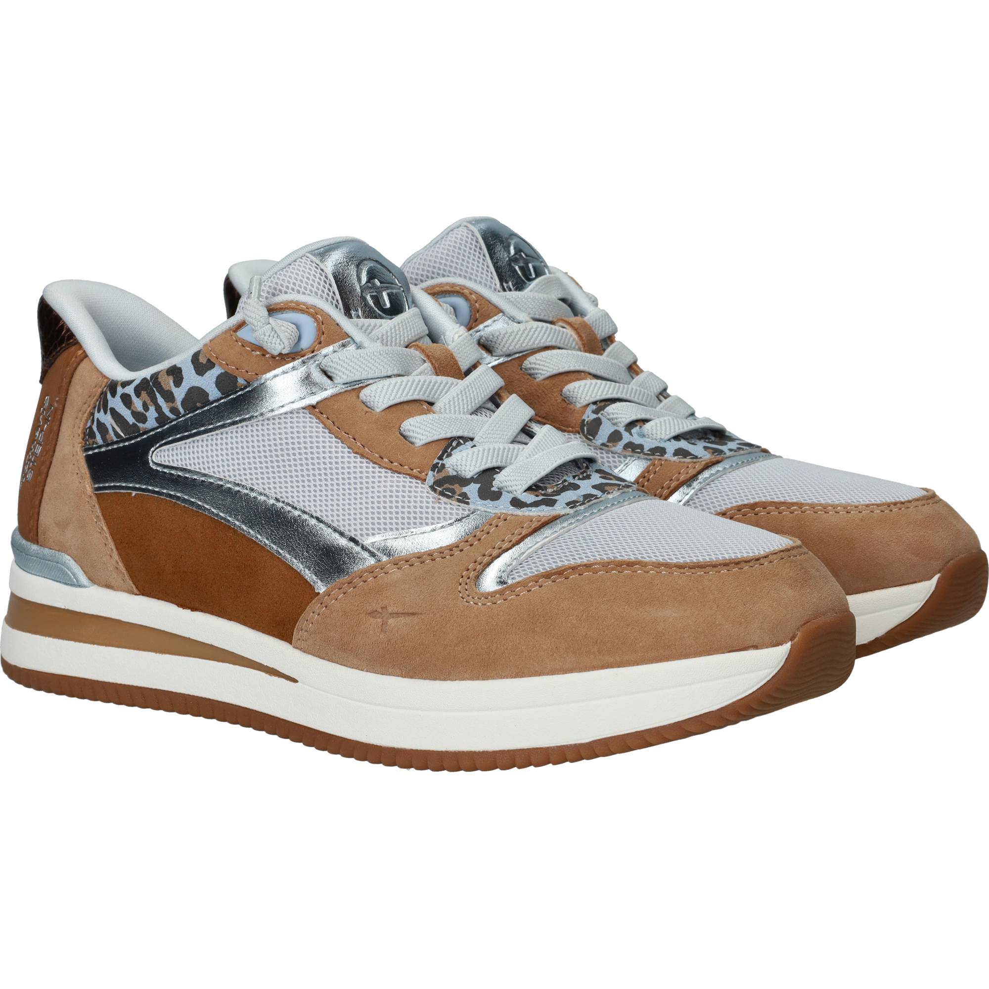 Tamaris Sneakers Dames Cognac, sneaker voor dames – foto 2