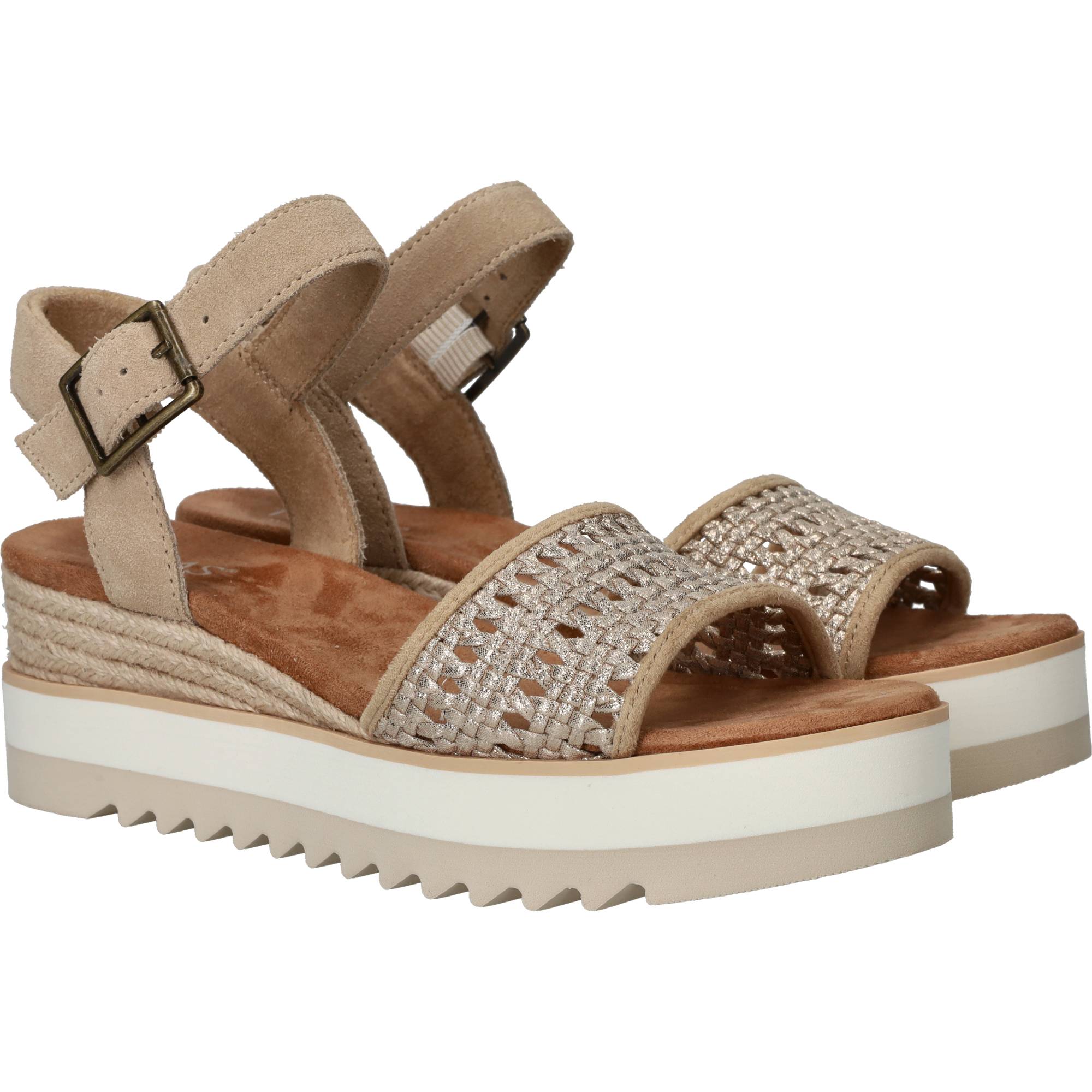 Toms Diana Sandalen Dames Goud, sandaal voor dames – foto 2