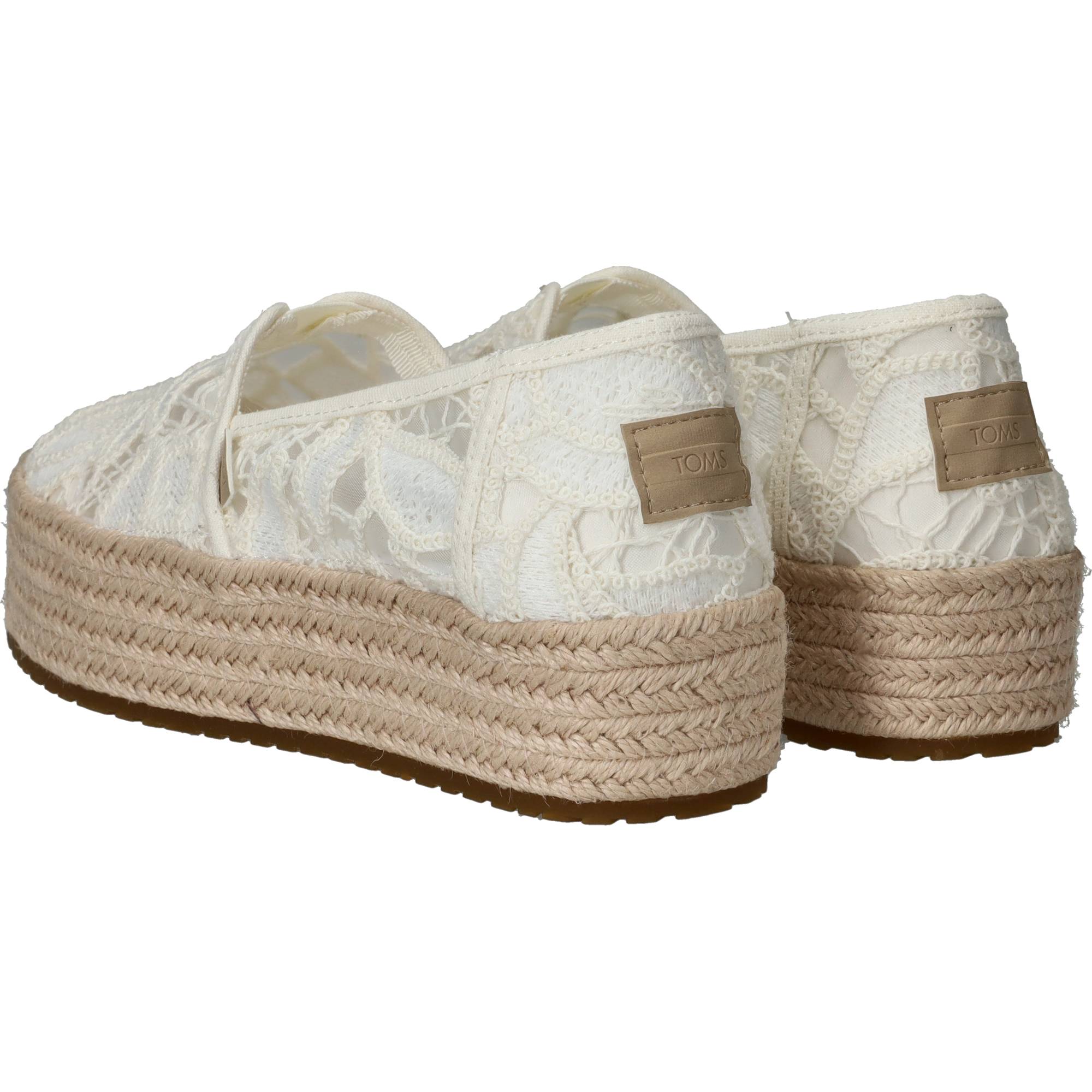 Toms Valencia Espadrilles Dames Wit, espadrille voor dames – foto 3