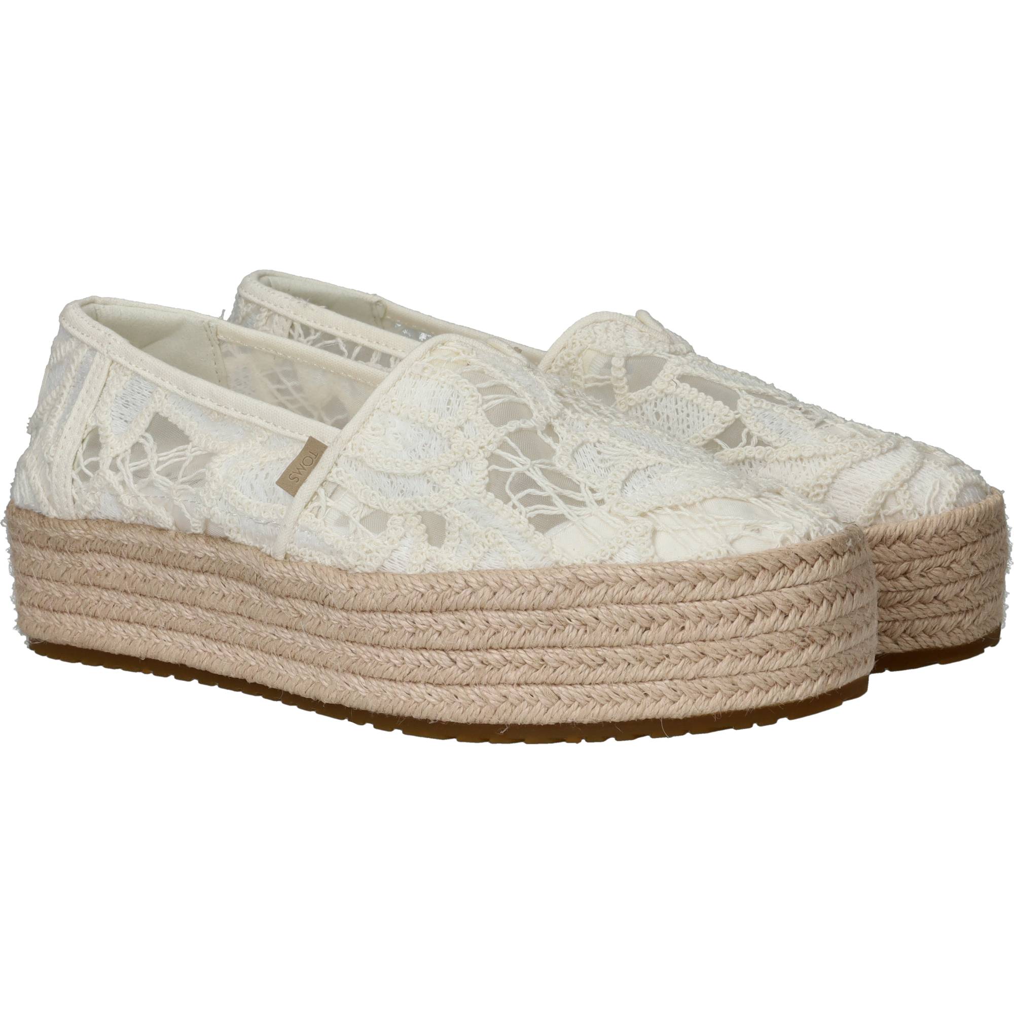 Toms Valencia Espadrilles Dames Wit, espadrille voor dames – foto 2
