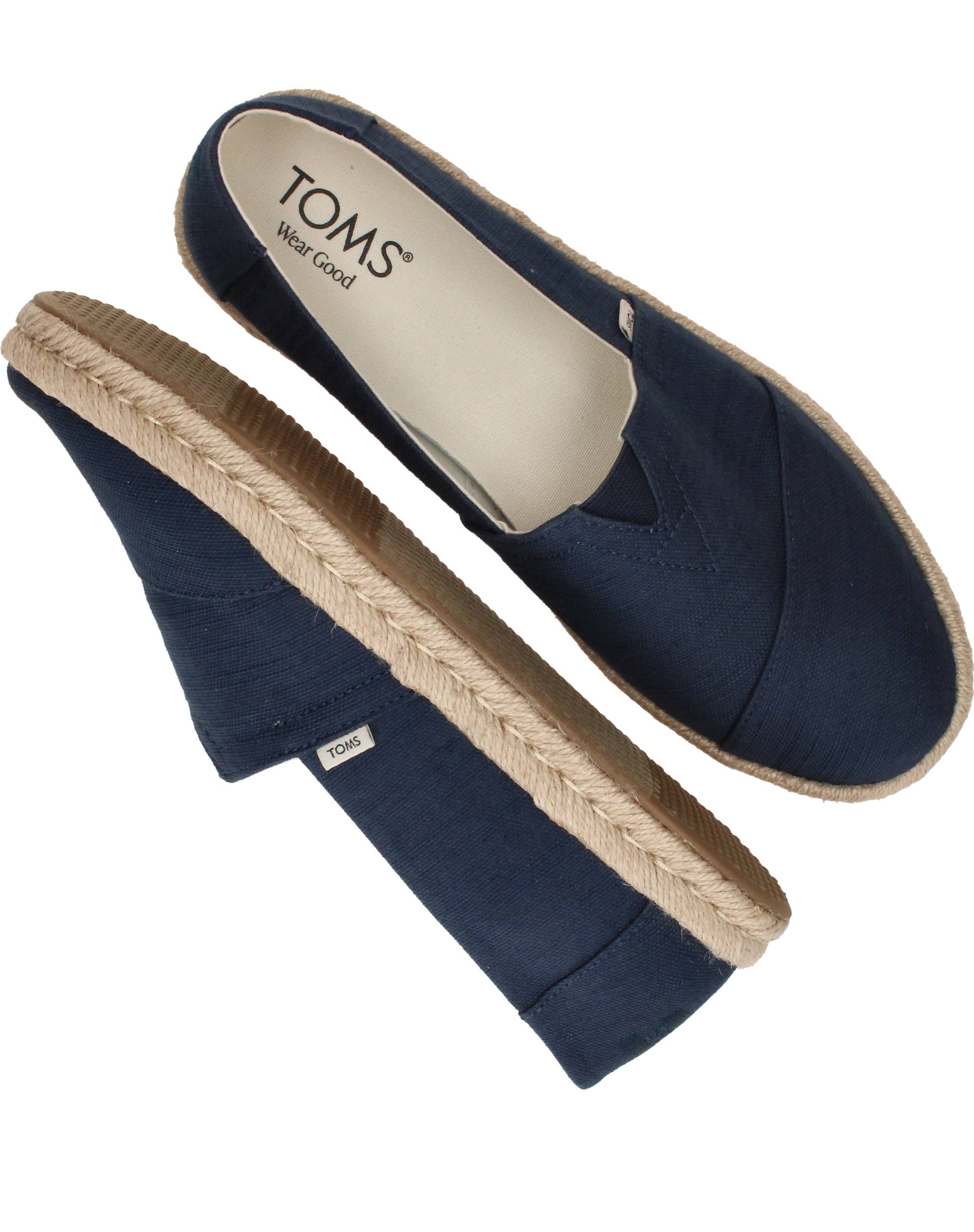 Toms Alpargata Rope 2.0 Instappers Dames Blauw, instapper voor dames – foto 4