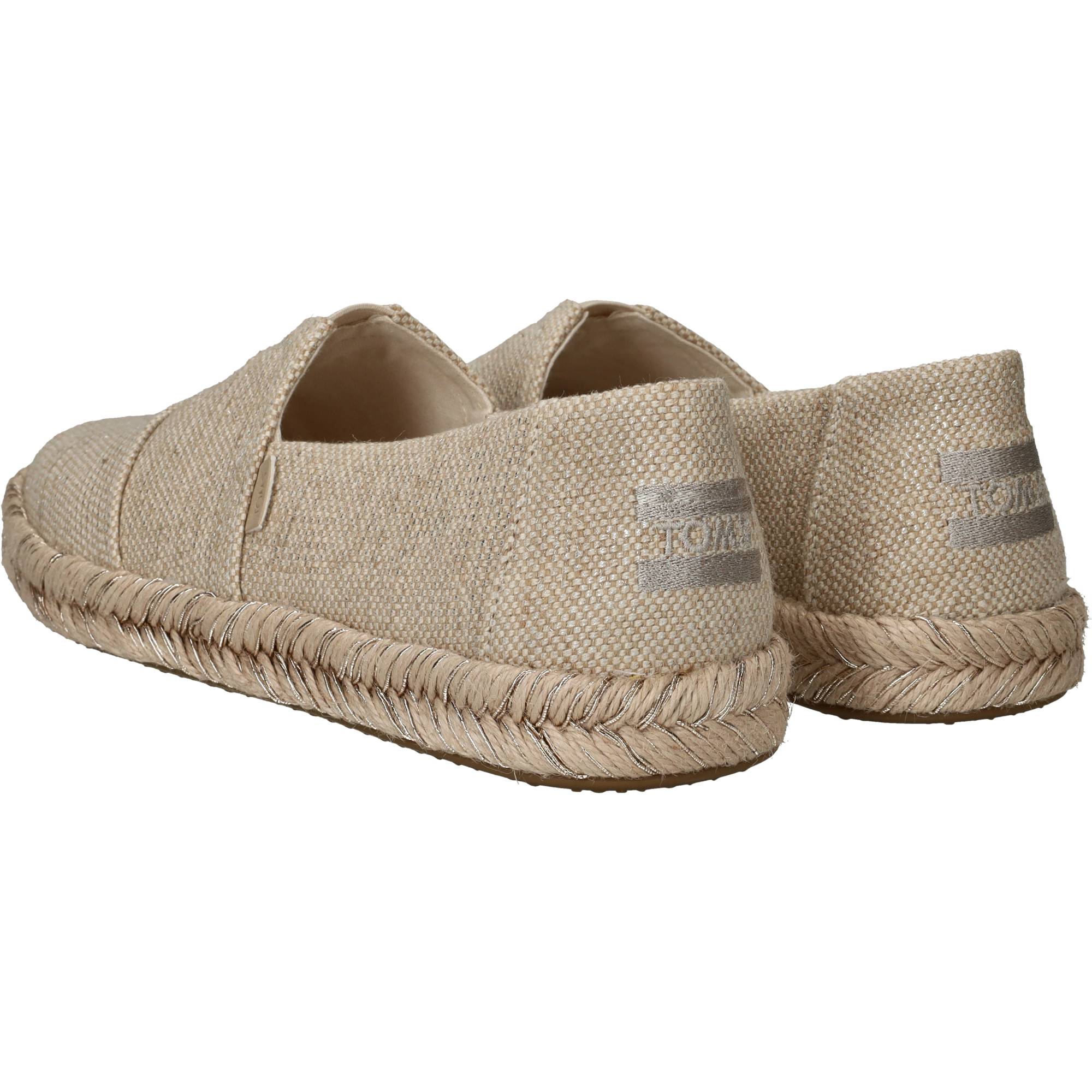 Toms Alpargata Rope 2.0 Vegan Espadrilles Dames Goud, espadrille voor dames – foto 3