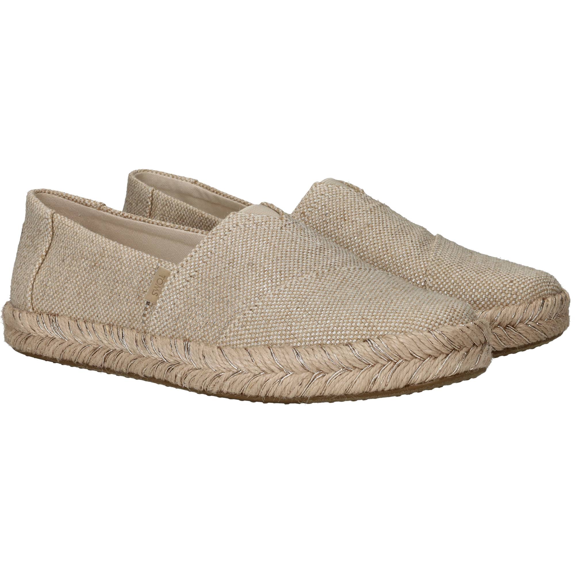 Toms Alpargata Rope 2.0 Vegan Espadrilles Dames Goud, espadrille voor dames – foto 2