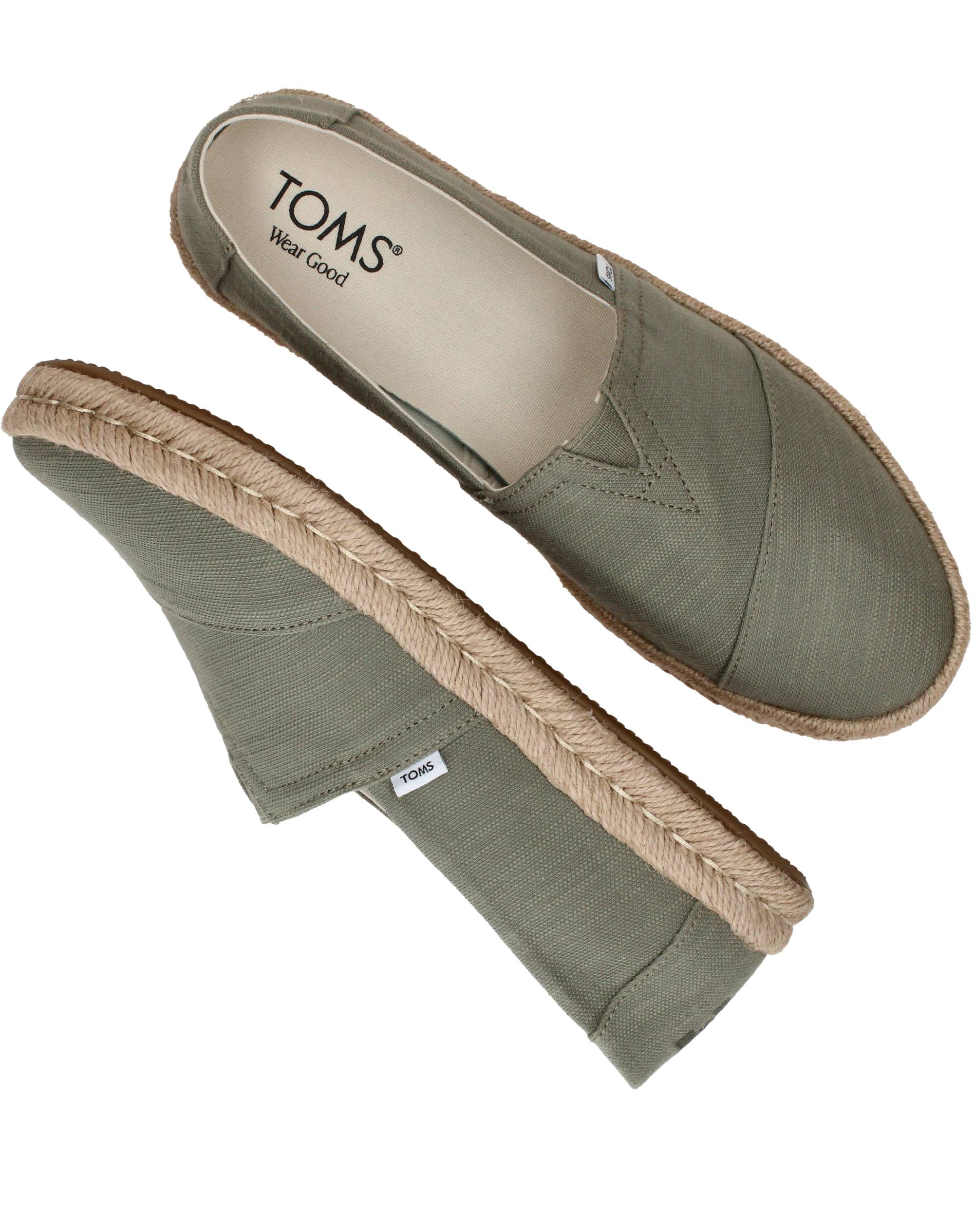 Toms Alpargata Rope 2.0 Espadrilles Groen, espadrille voor unisex – foto 4