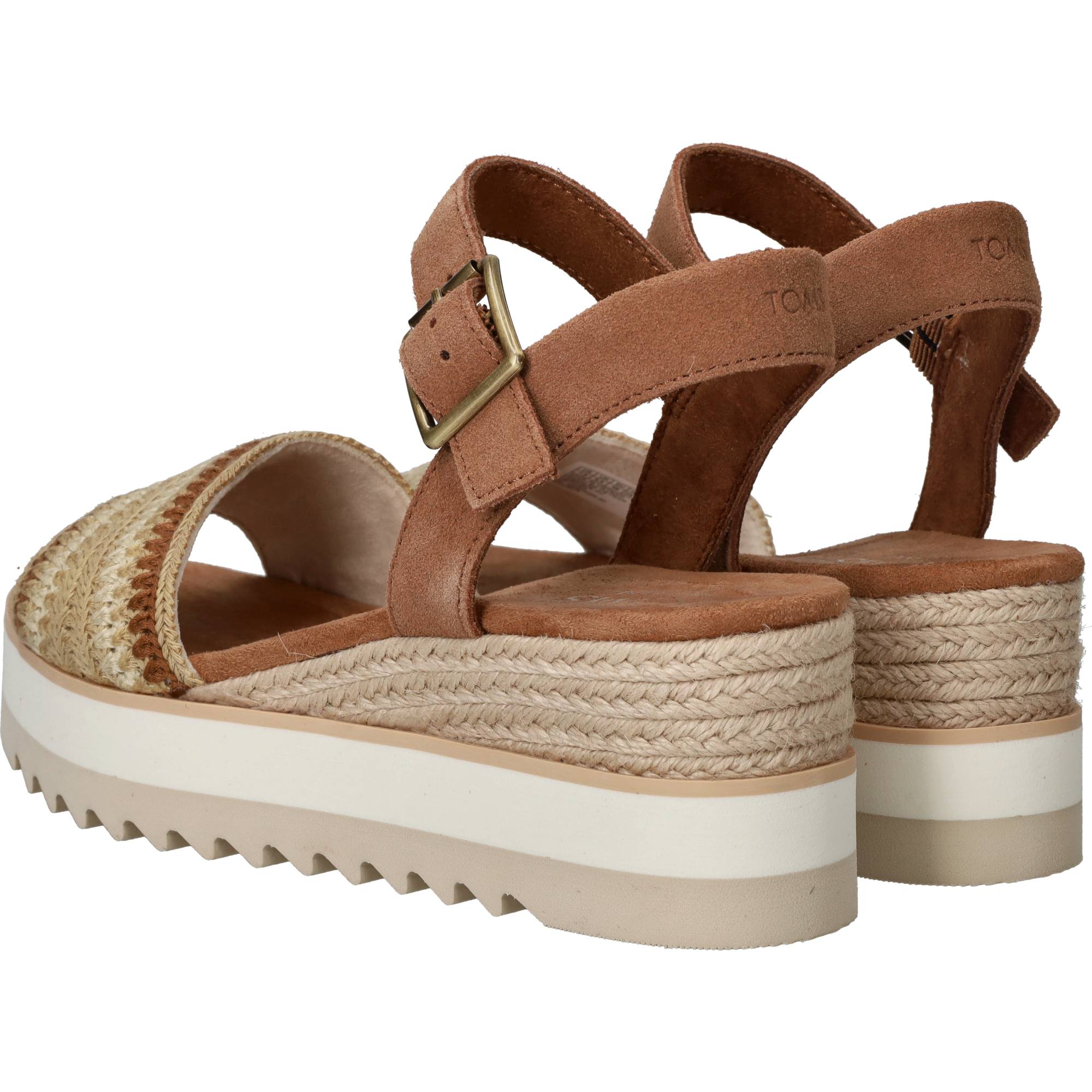 Toms Diana Sandalen Dames Cognac, sandaal voor dames – foto 3