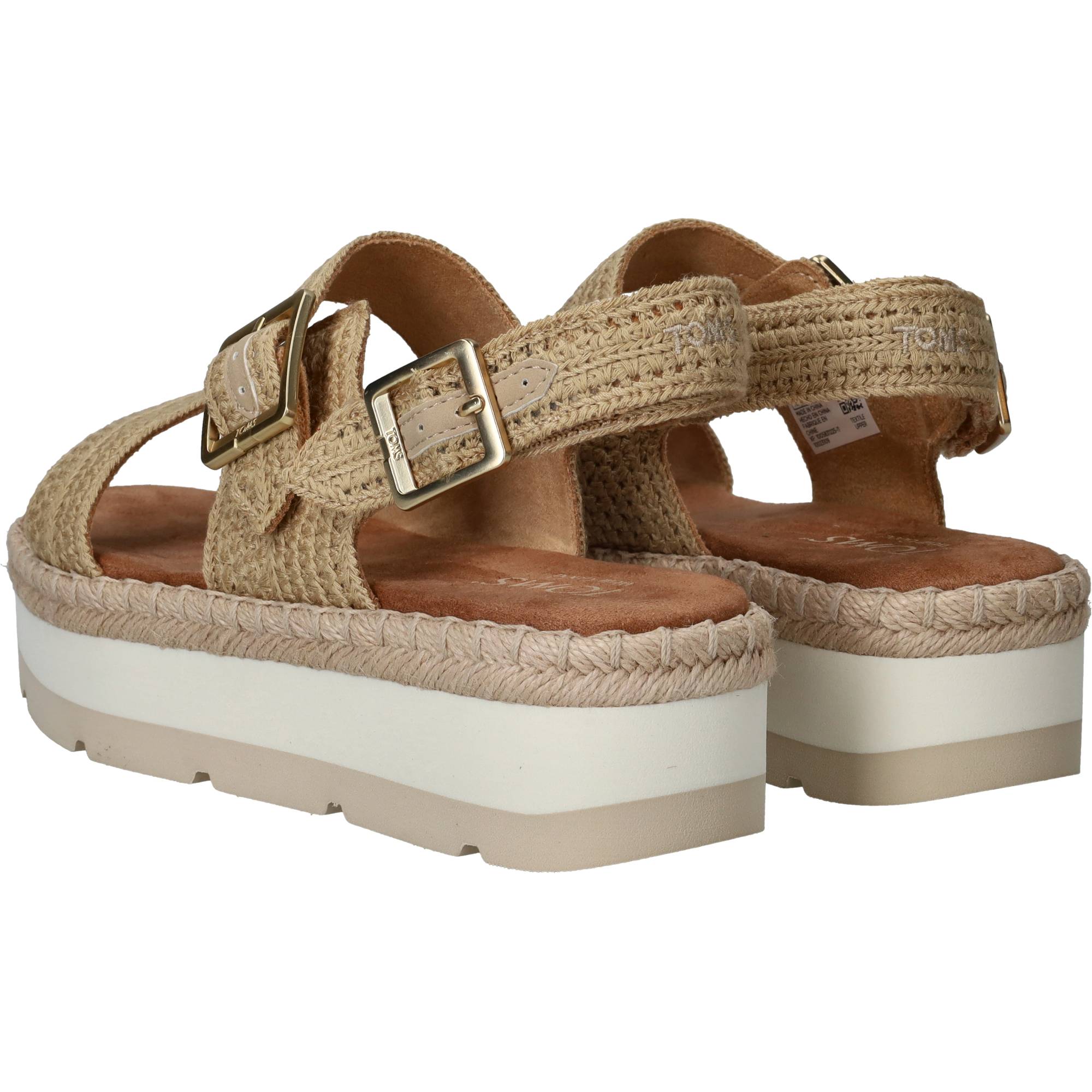 Toms Giana Sandalen Dames Beige, sandaal voor dames – foto 3